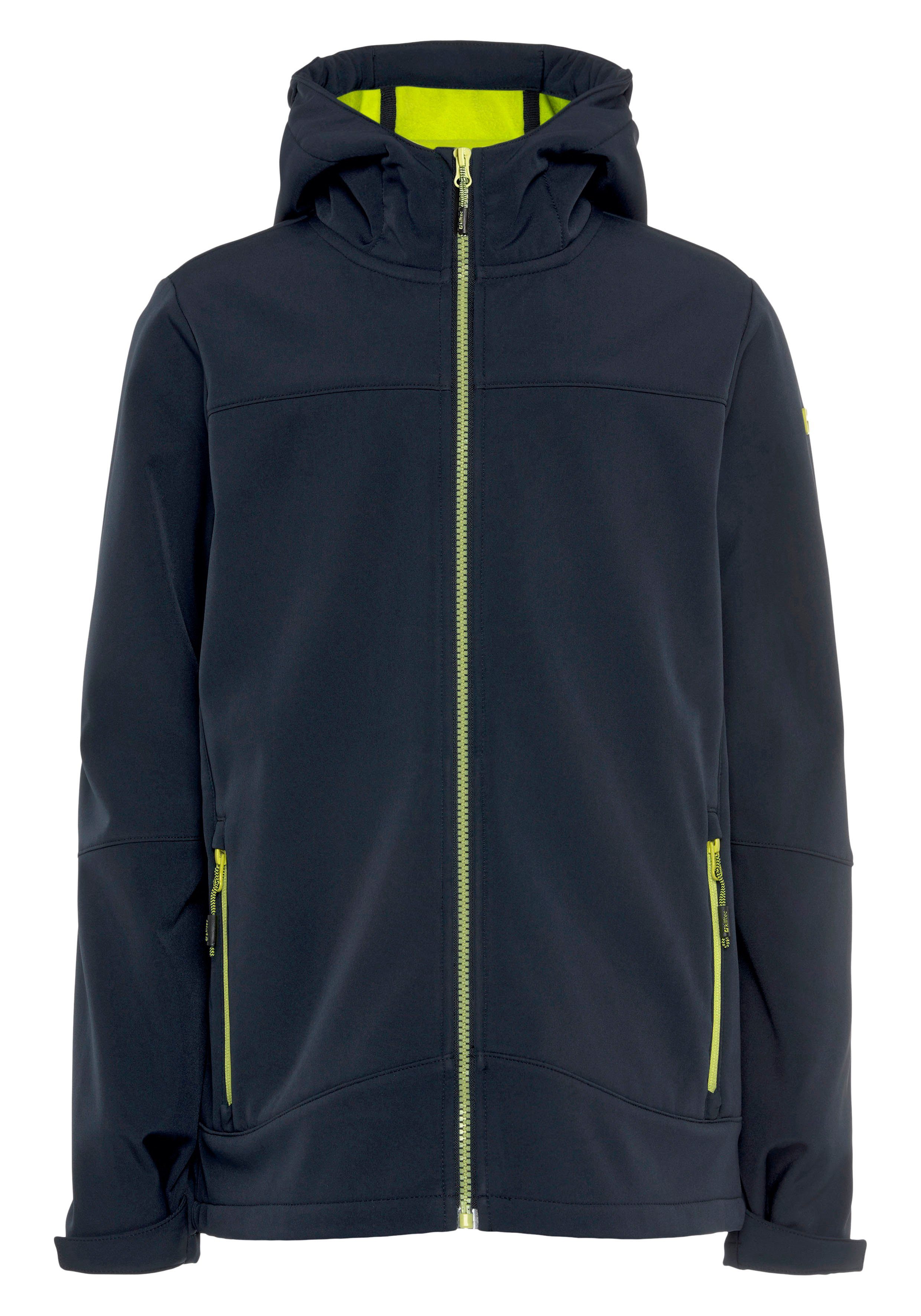 Killtec Softshell-jack BYS SFTSHLL JCKT OT Overgangsjas, waterafstotend & windafstotend, voor kinderen (1 stuk)