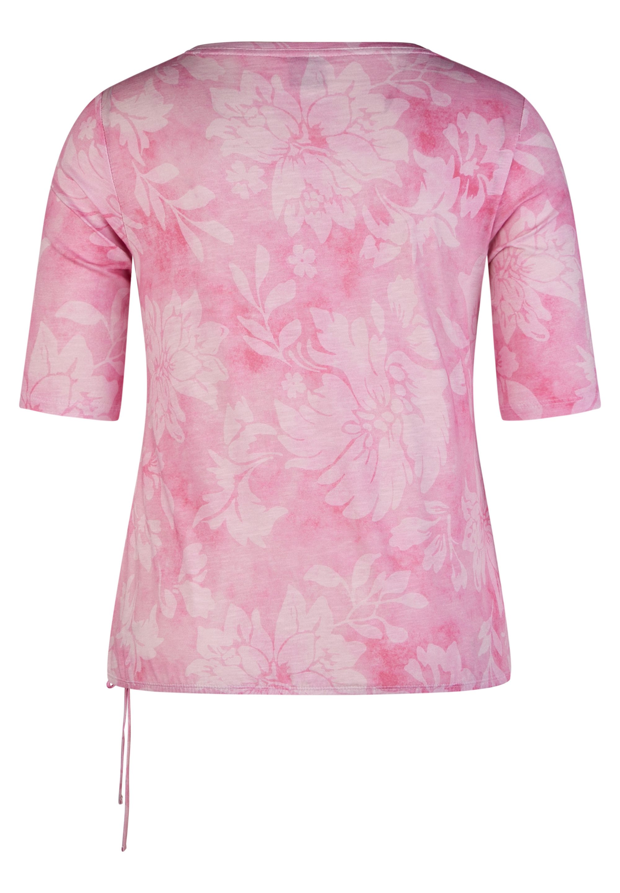 Rabe Shirt met ronde hals met een bloemmotief