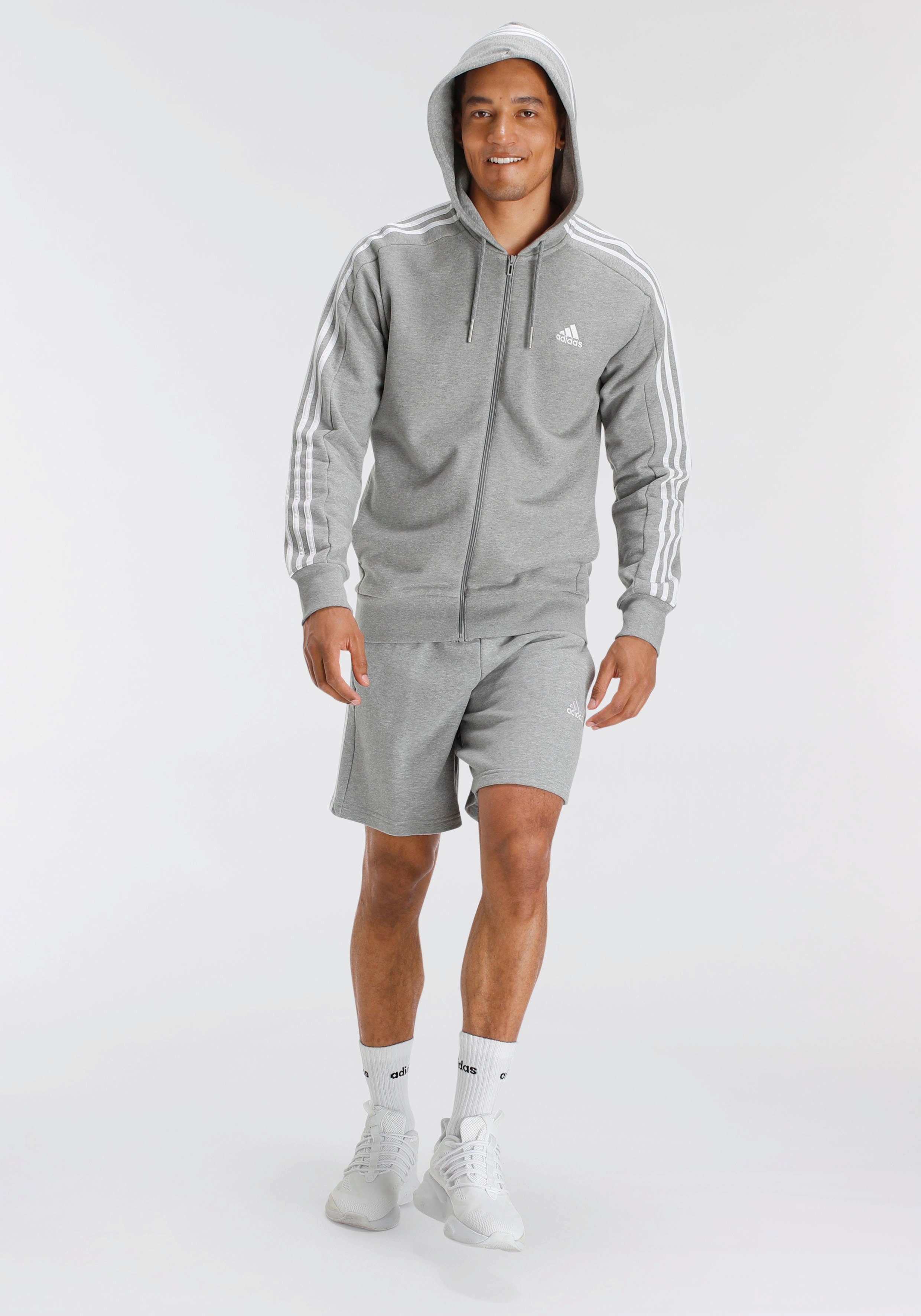 adidas Sportswear Capuchonsweatvest M 3S FT FZ HD (1-delig)