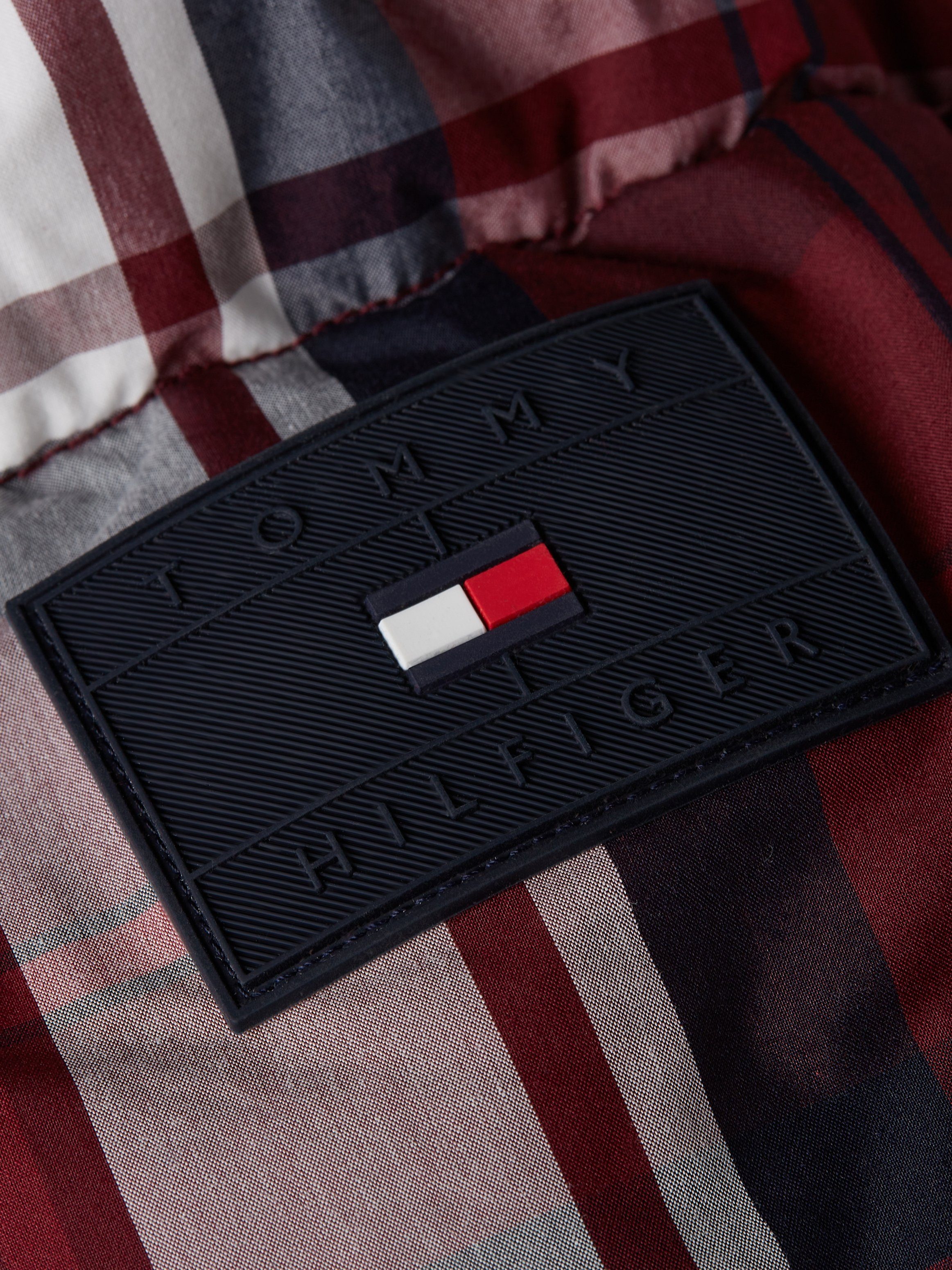 Tommy Hilfiger Gewatteerde jas EW YORK CHECK PUFFER JACKET,
