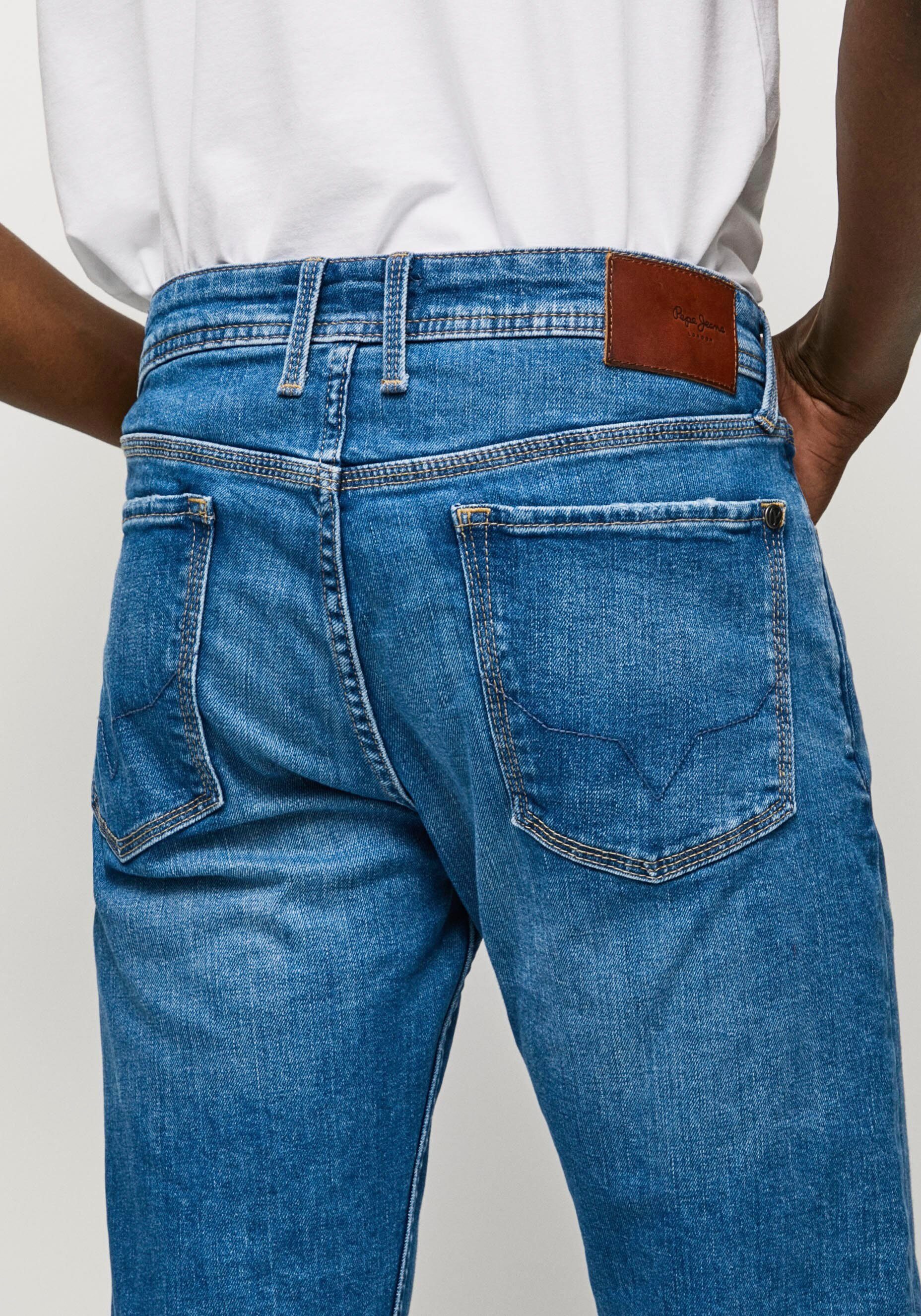 Pepe Jeans Slim fit jeans Hatch Regular met stretchaandeel