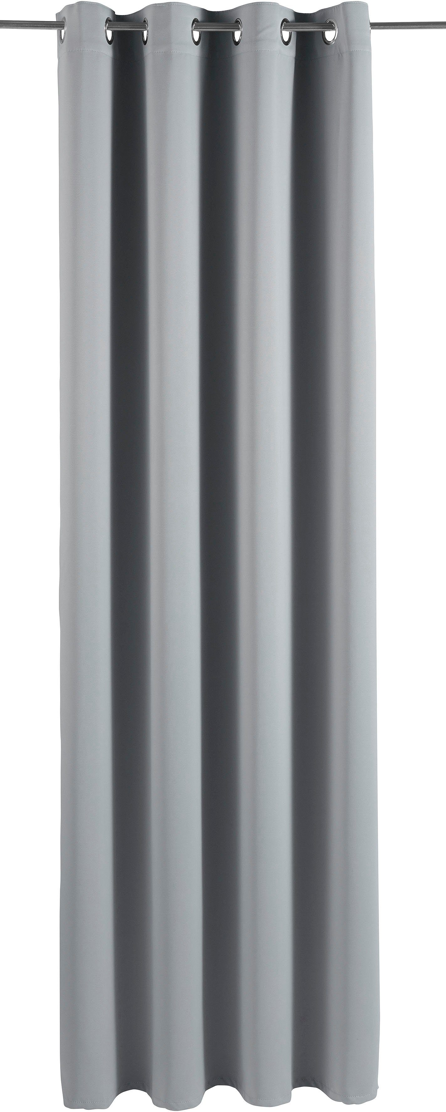 my home Verduisteringsgordijn Solana set van 2, breedte 140 cm, uni (2 stuks)