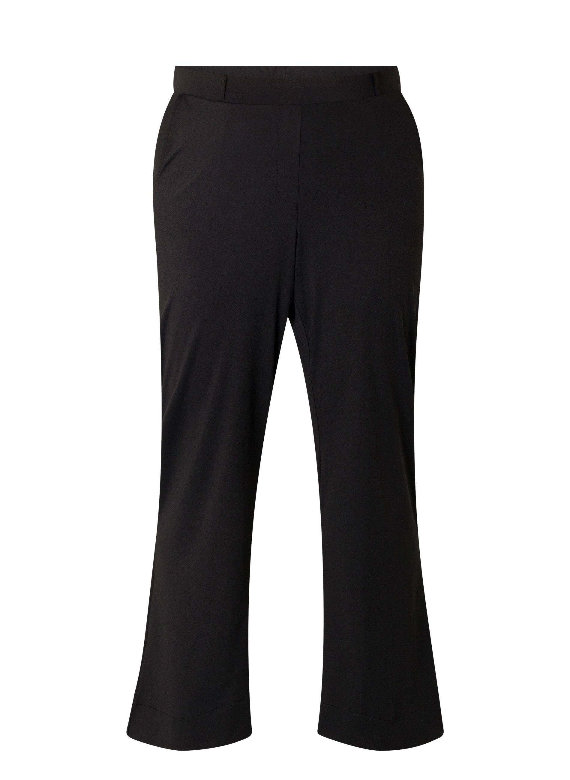 Base Level Curvy Stoffen broek Lori met stretch en lichte flair