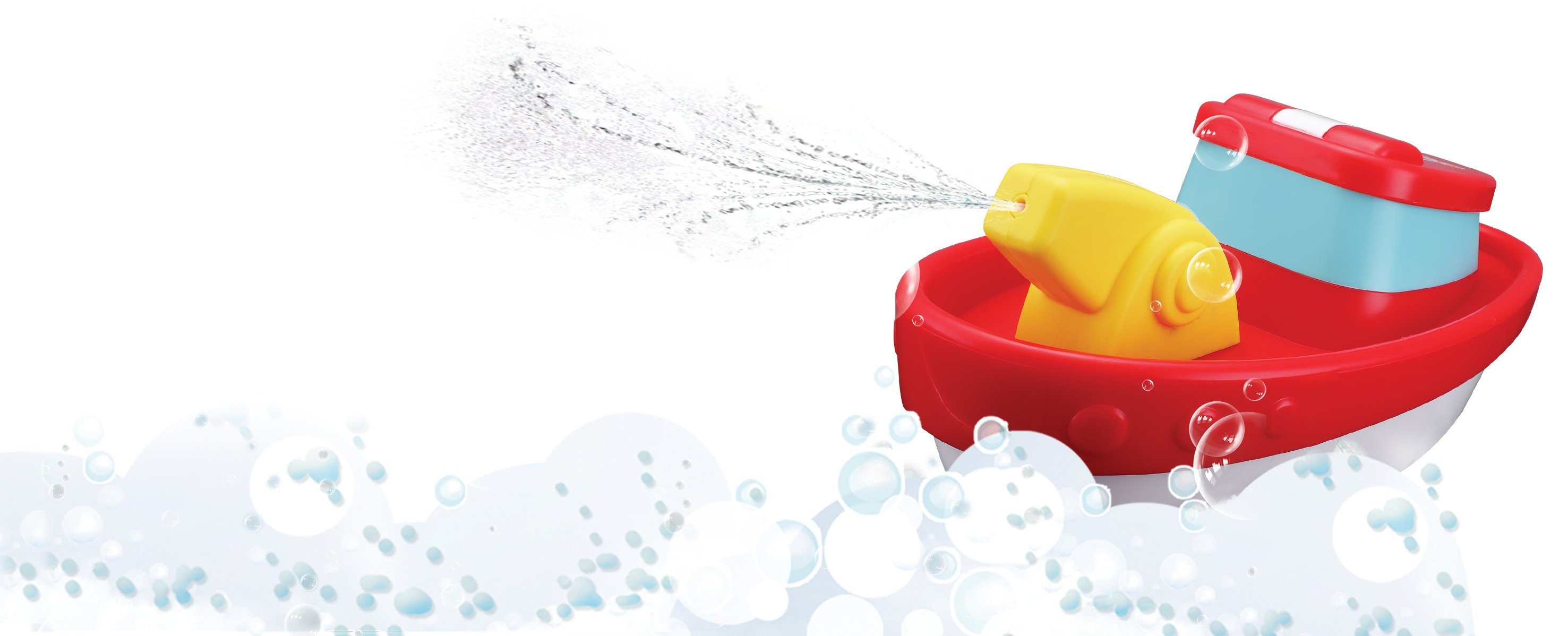 bbJunior Badspeelgoed Splash'N Play - FireBoat 15 cm