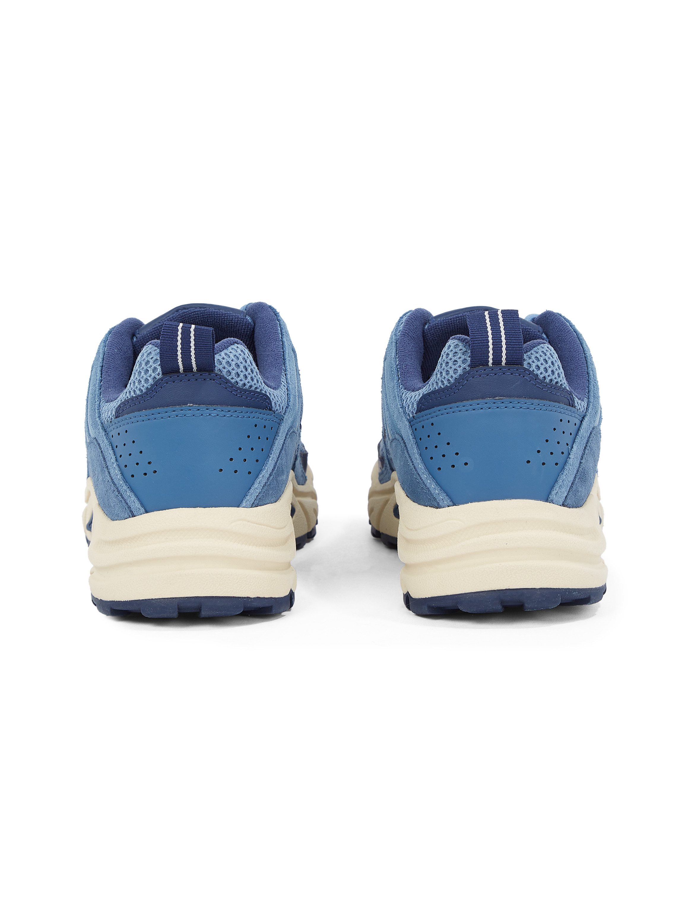 TOMMY JEANS Sneakers met sleehak ARCHIVE'97 , vrijetijdsschoen, halfschoen, veterschoen in lichte materiaalmix