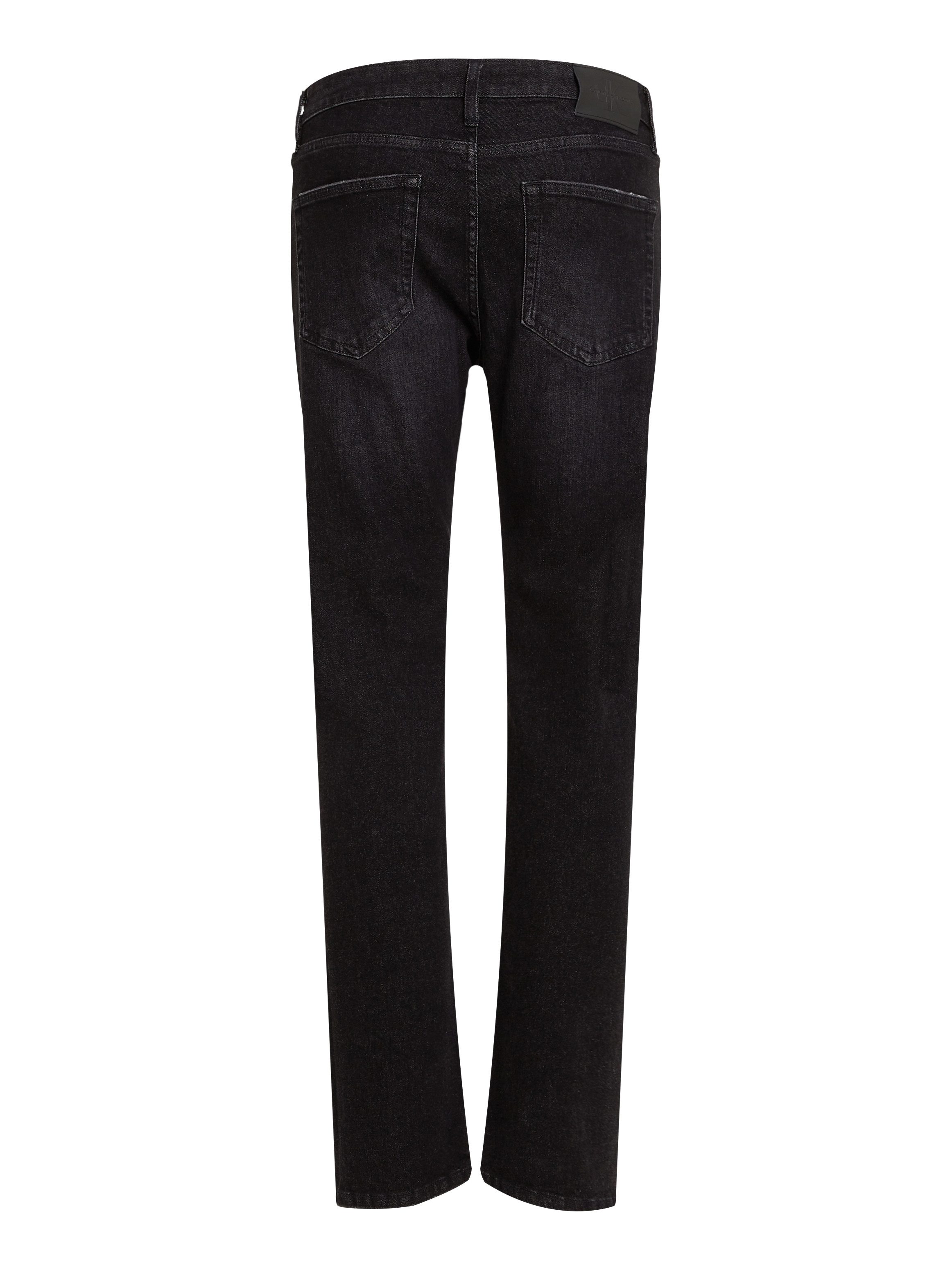 Calvin Klein Straight jeans STANDARD STRAIGHT Muntzakje, logo borduursel