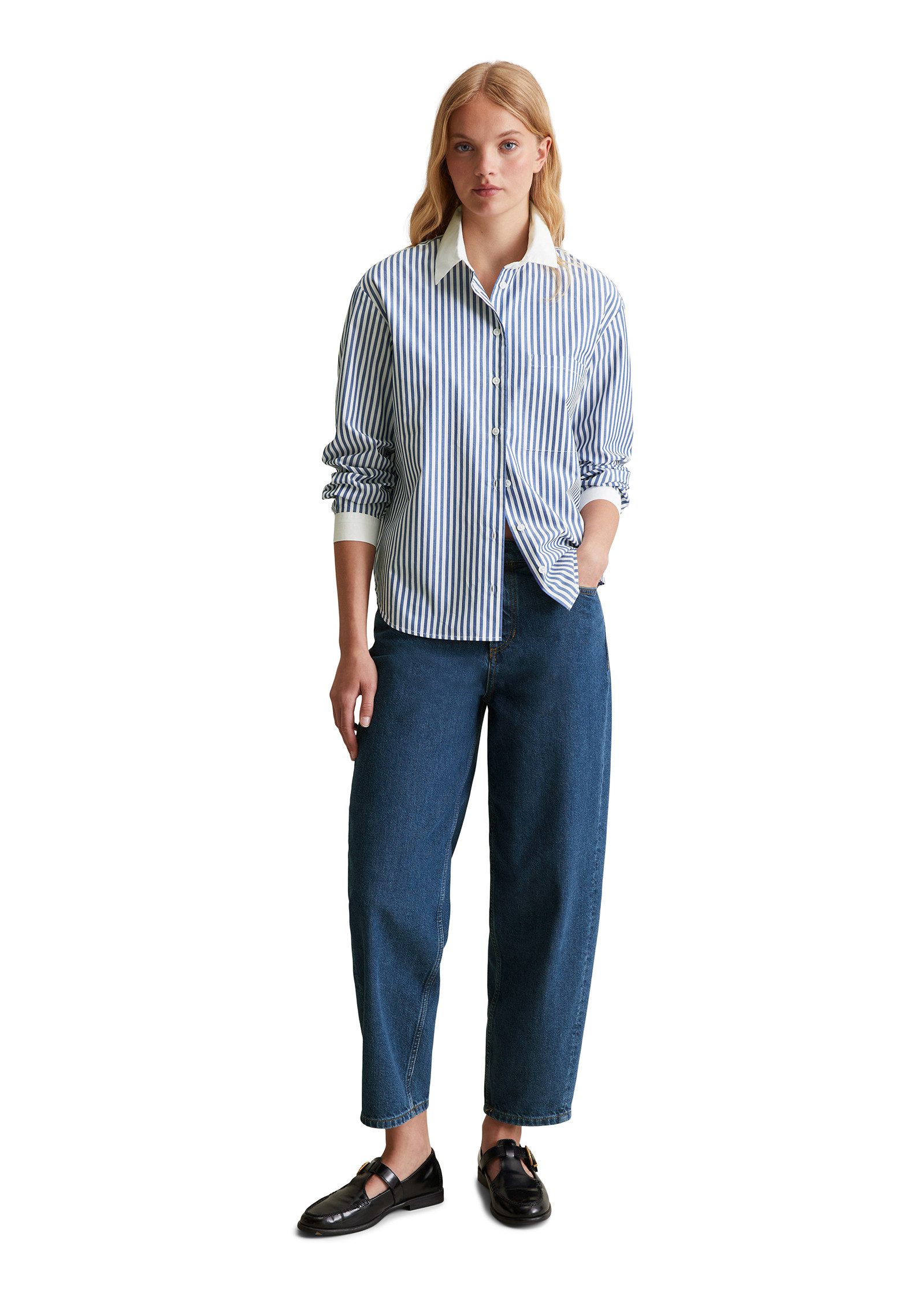 Marc O'Polo DENIM Blouse met lange mouwen