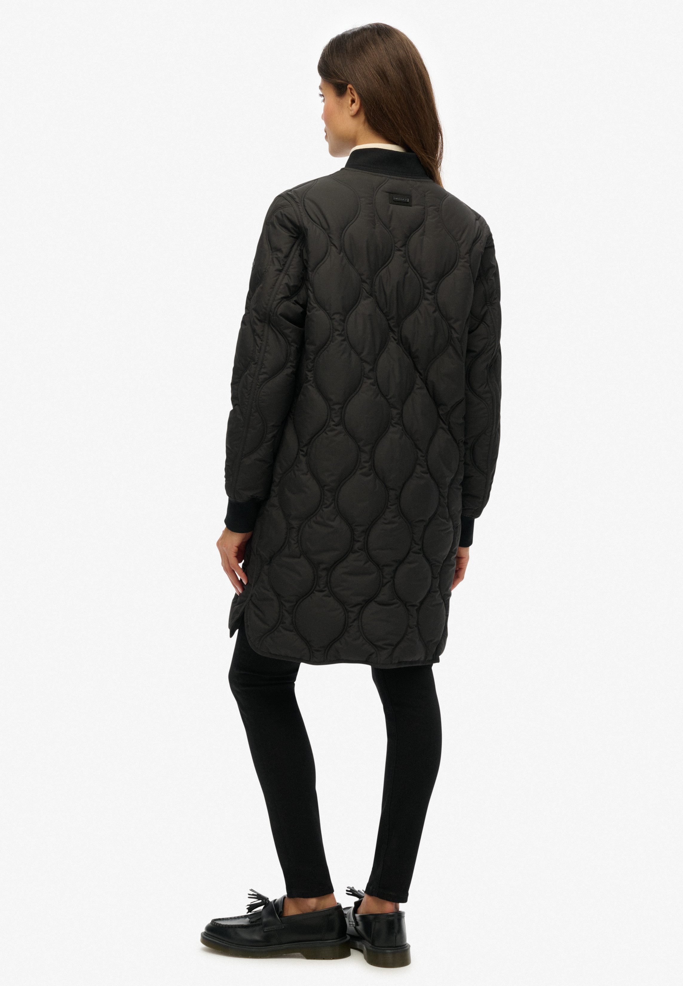 Superdry Gewatteerde jas LONG QUILTED LINER JACKET