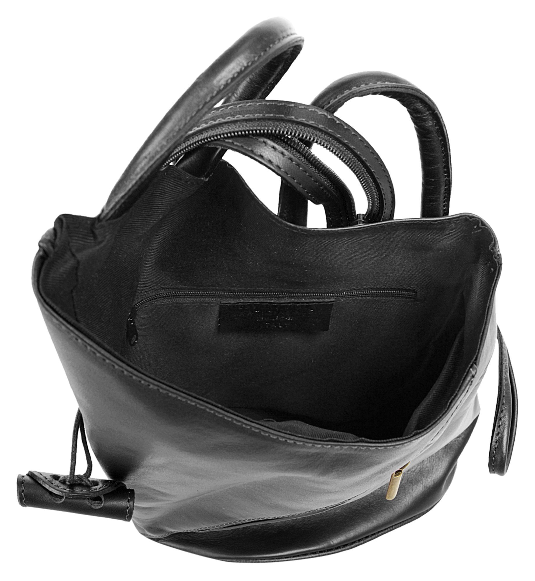 Samantha Look Rugzak echt leer, made in italy