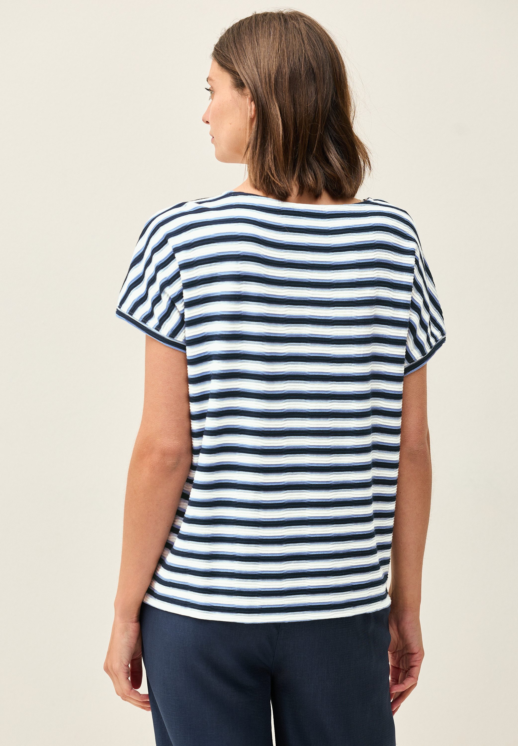 Cecil T-shirt met streepmotief