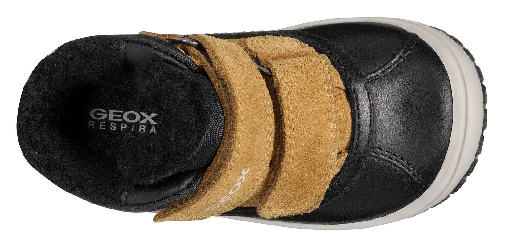 Geox Winterlaarzen B OMAR BOY WPF C Klittenbandlaarzen, babylaarzen winterlaarzen met warme voering