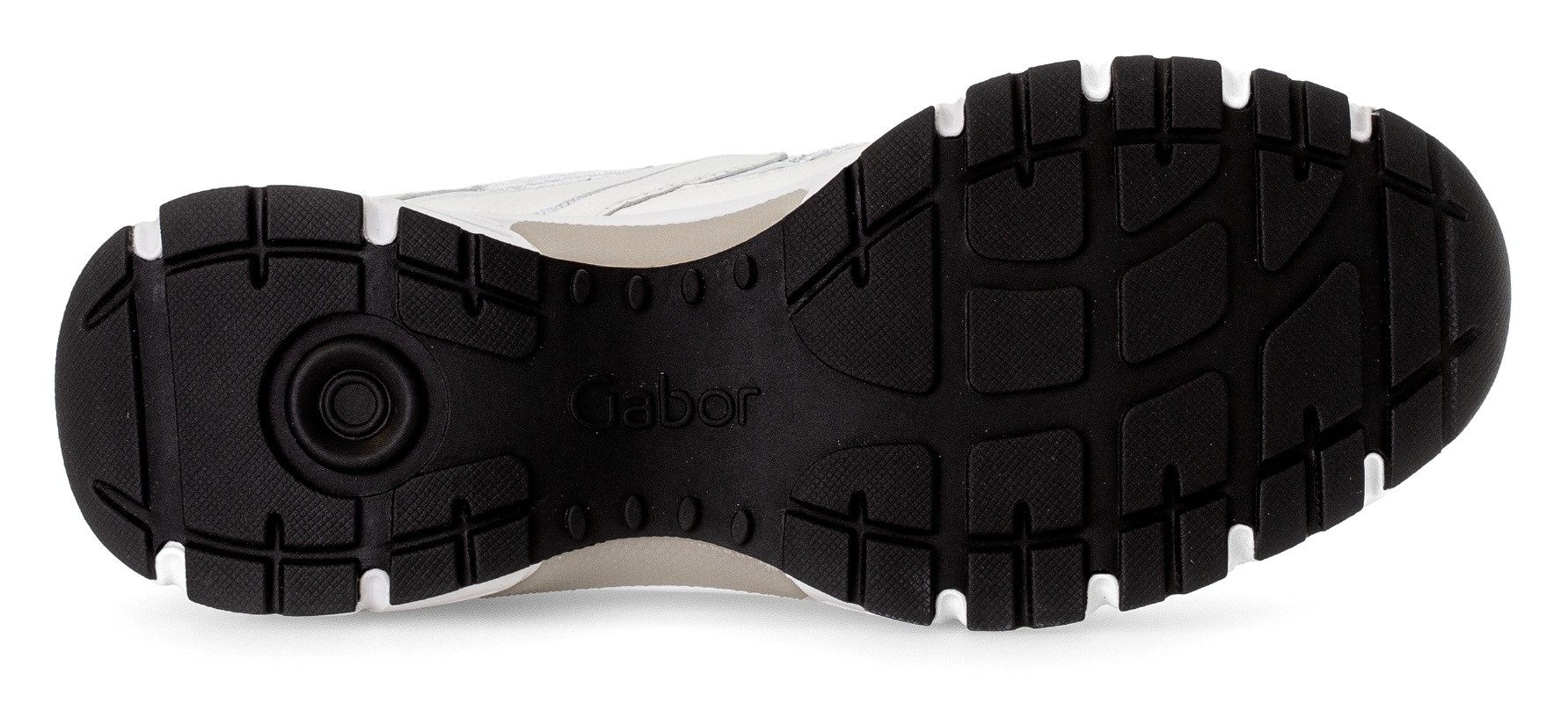 Gabor Sneakers met sleehak Florence , vrijetijdsschoen, lage schoen, veterschoen in comfortwijdte g (= breed)