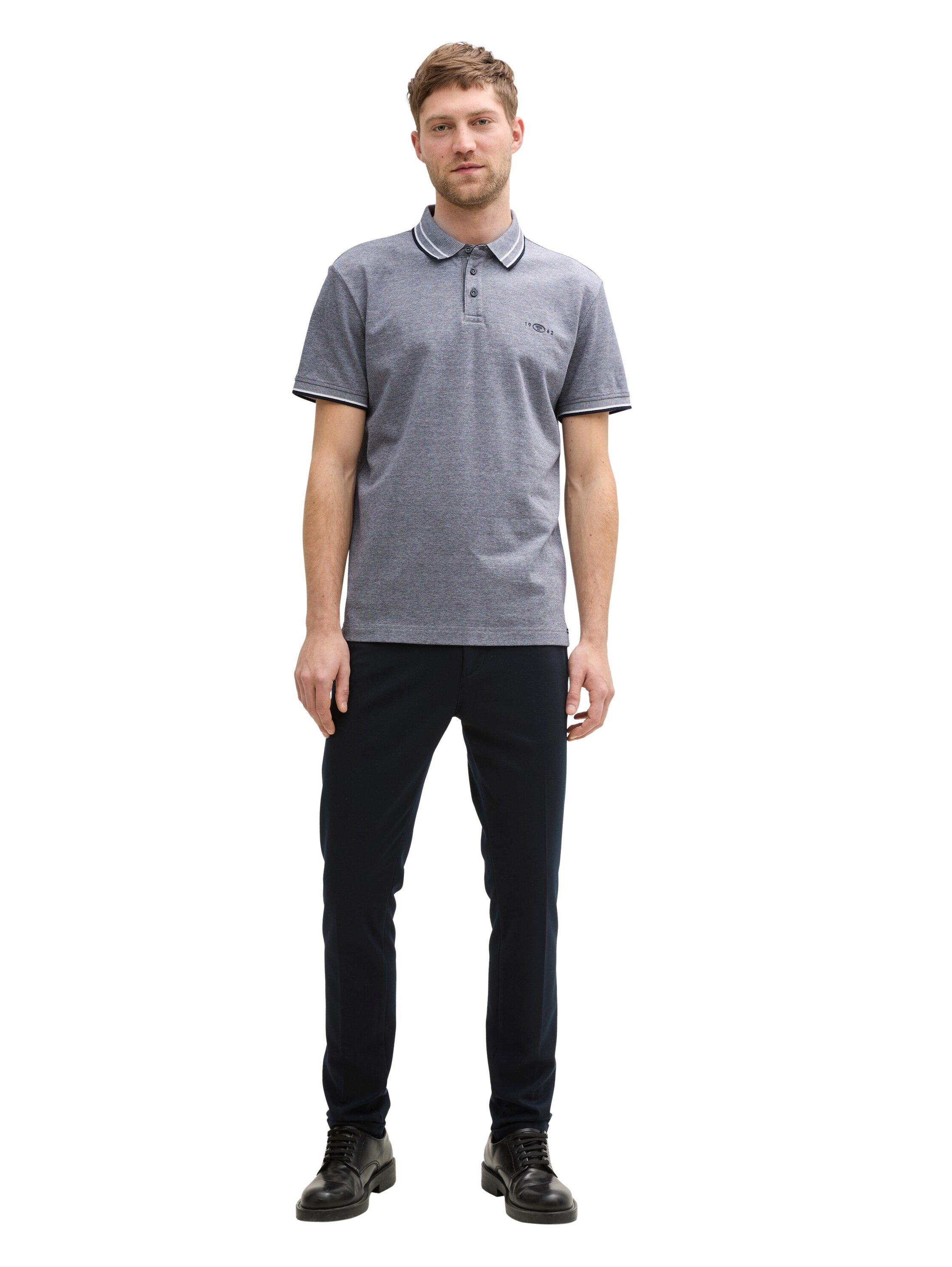 Tom Tailor Poloshirt met geborduurd logo