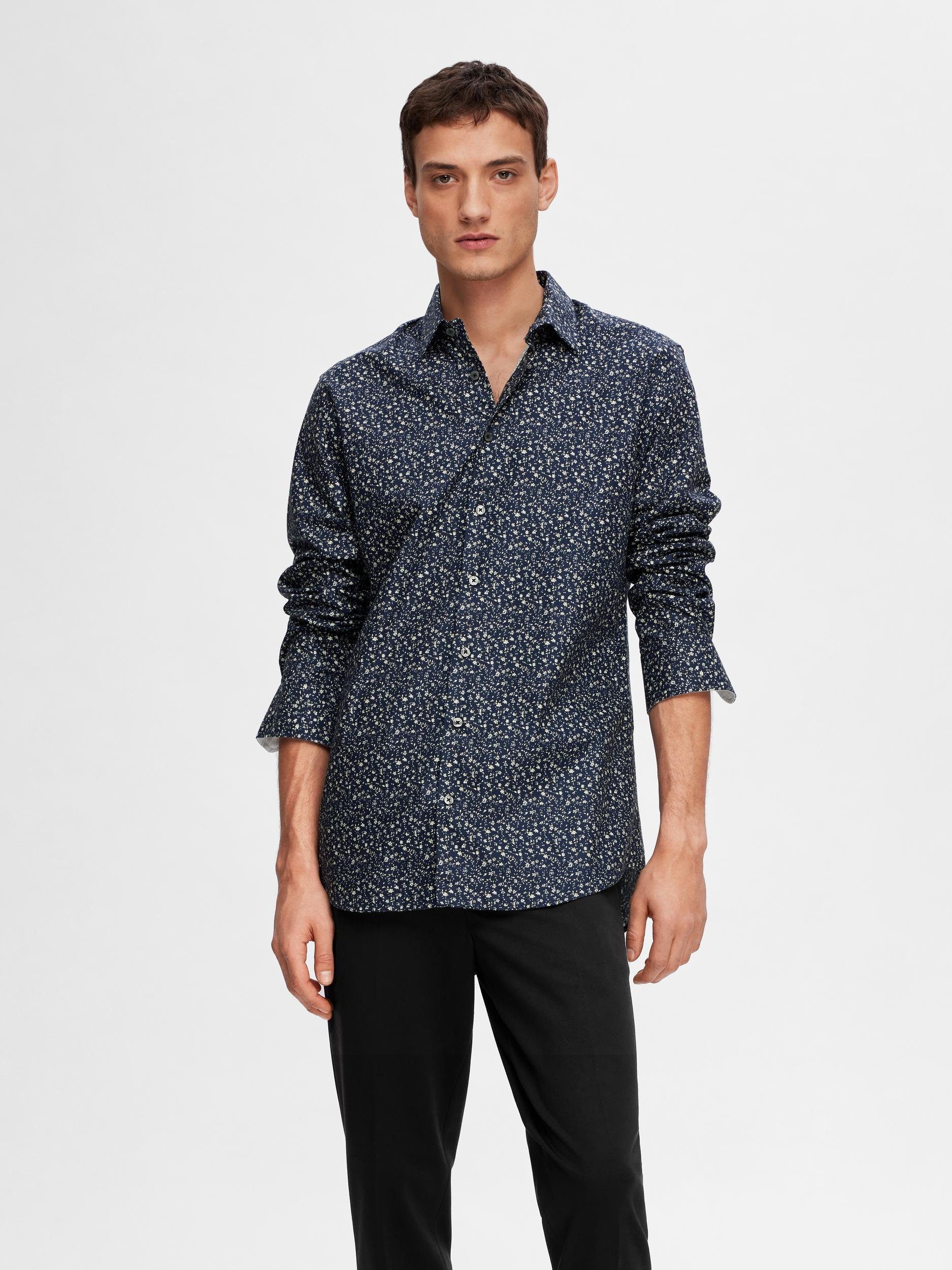 SELECTED HOMME Overhemd met lange mouwen SLHSLIMSOHO-DETAIL SHIRT LS NOOS