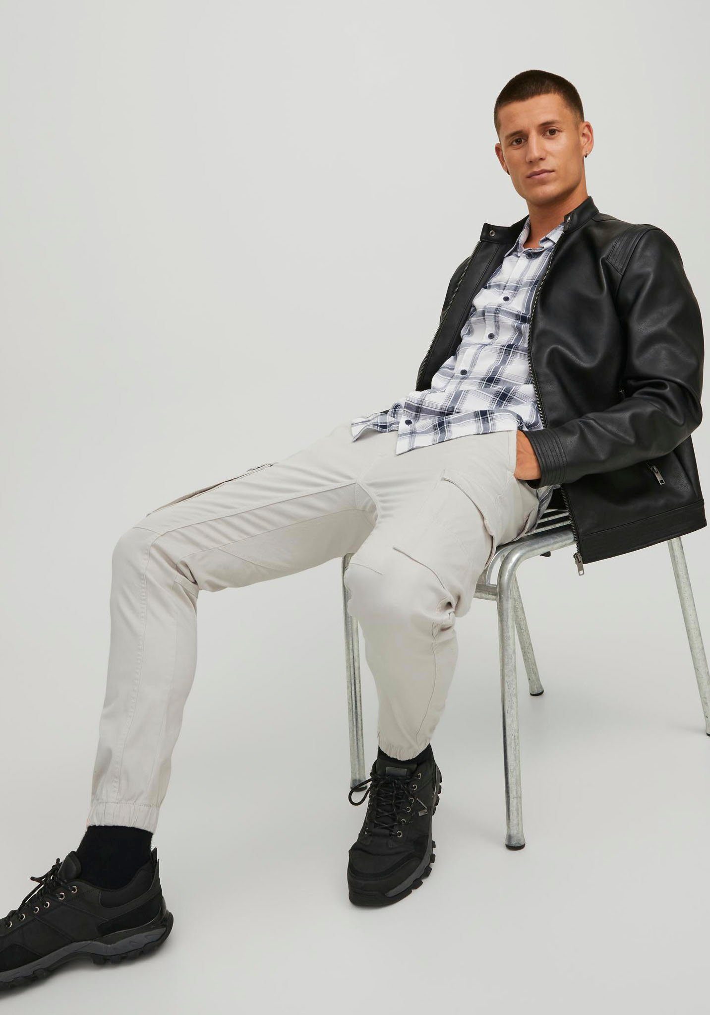 Jack & Jones Cargobroek JPSTPAUL JJFLAKE CARGO NOOS