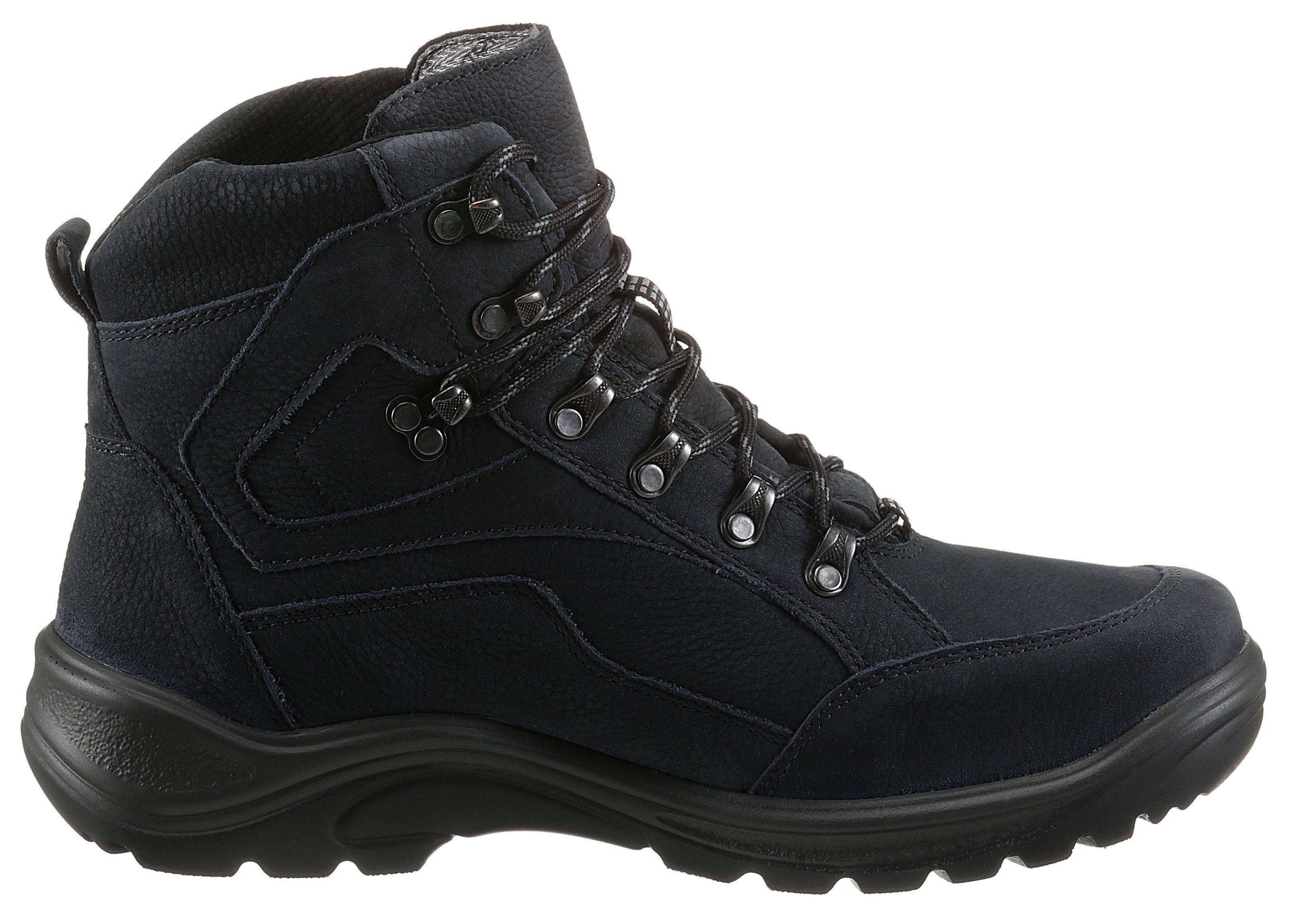 Waldläufer Hoge veterschoenen HAYO Outdoorlaarzen, enkellaars, wandelschoen met TEX-membraan, G-wijdte