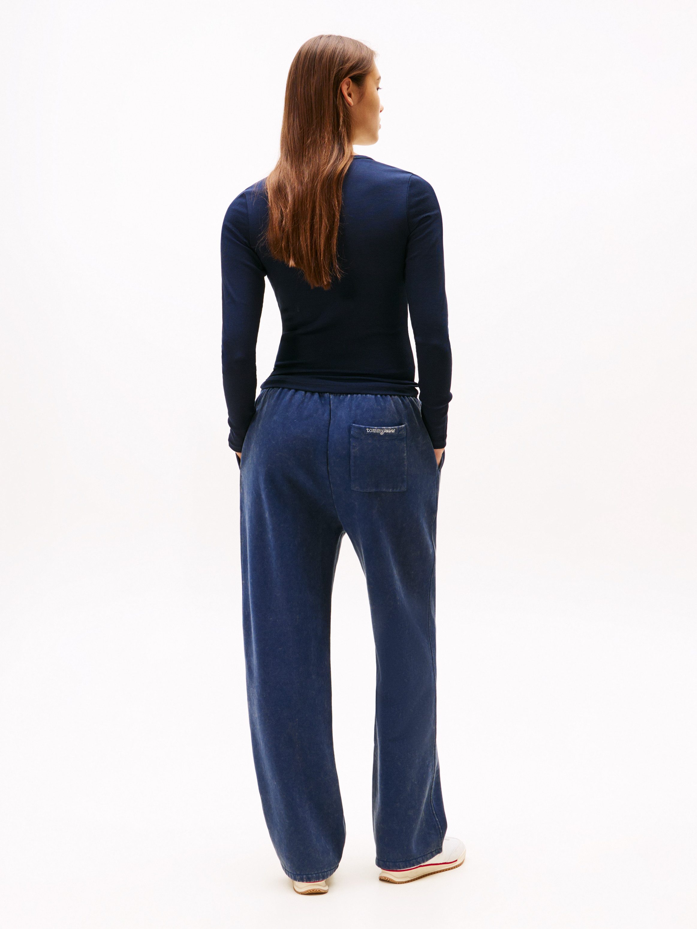 TOMMY JEANS Shirt met lange mouwen TJW 2PACK SLIM ESSENTIAL RIB LS (2-delig, Set van 2)
