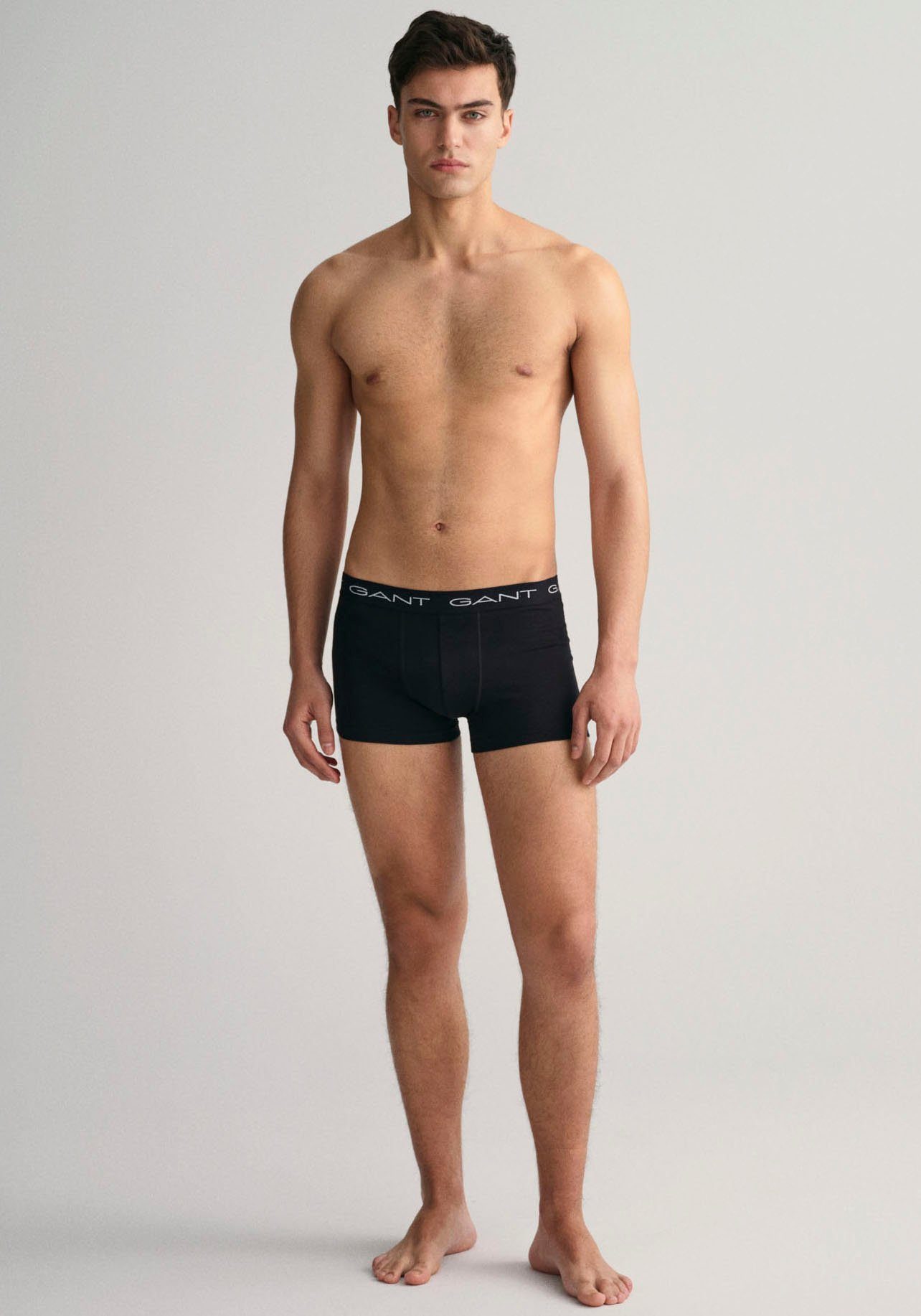 Gant Boxershort TRUNK 5-PACK met elastische gant-logobund (set, 5 stuks, 5)