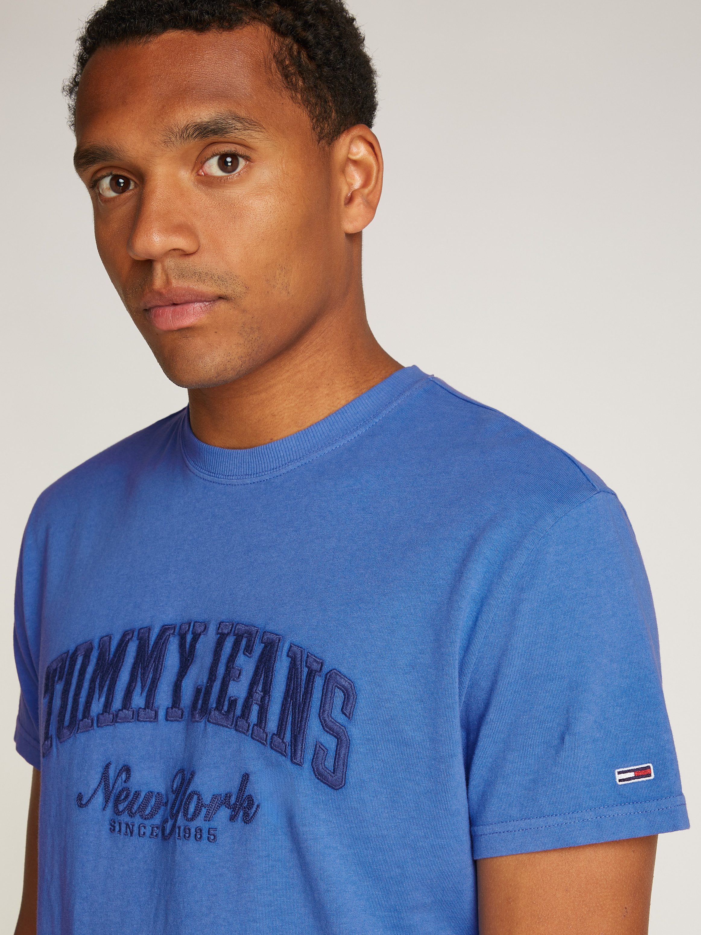 TOMMY JEANS T-shirt TJM REG VINTAGE VARSITY TEE