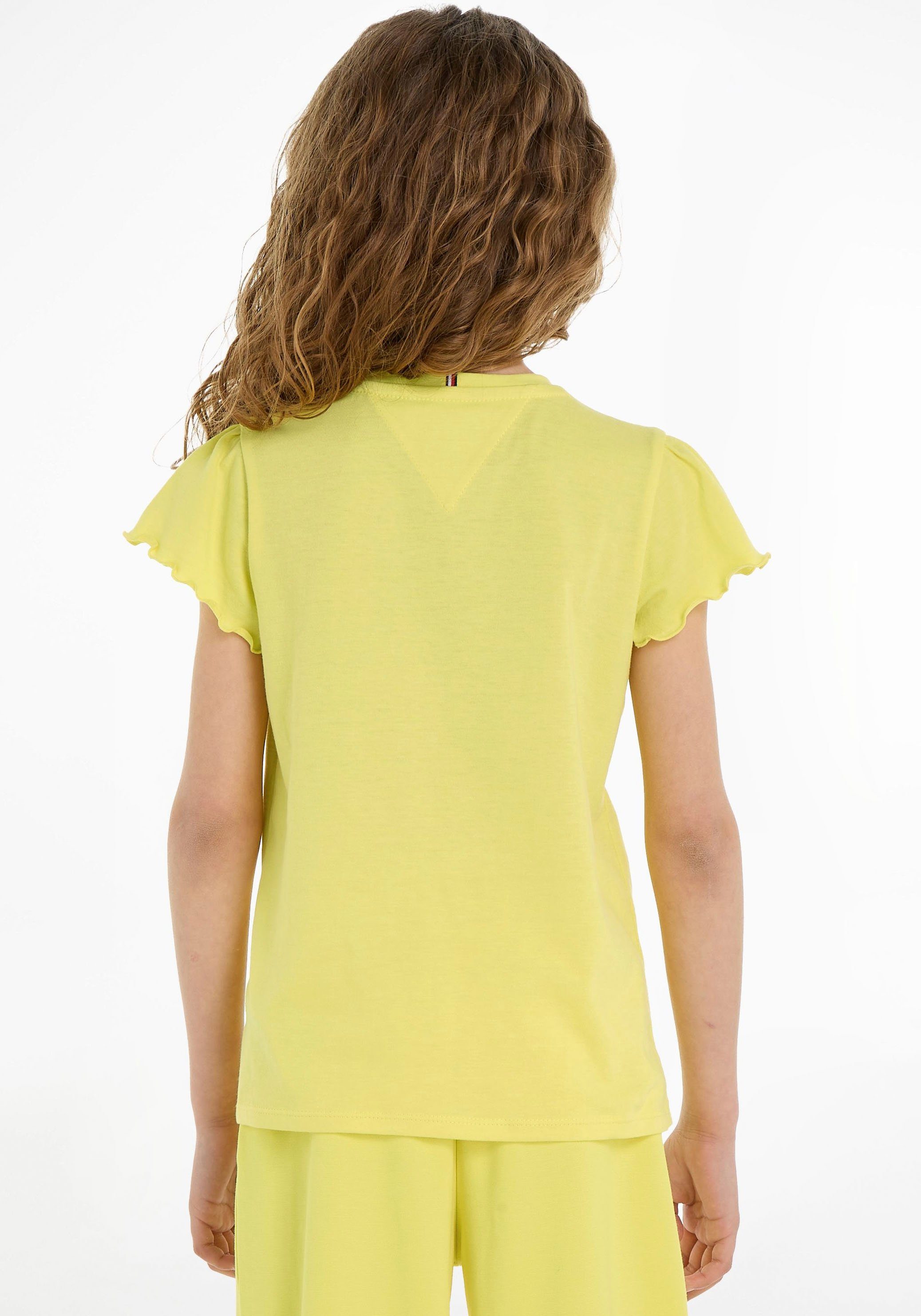 Tommy Hilfiger T-shirt ESSENTIAL RUFFLE SLEEVE TOP
