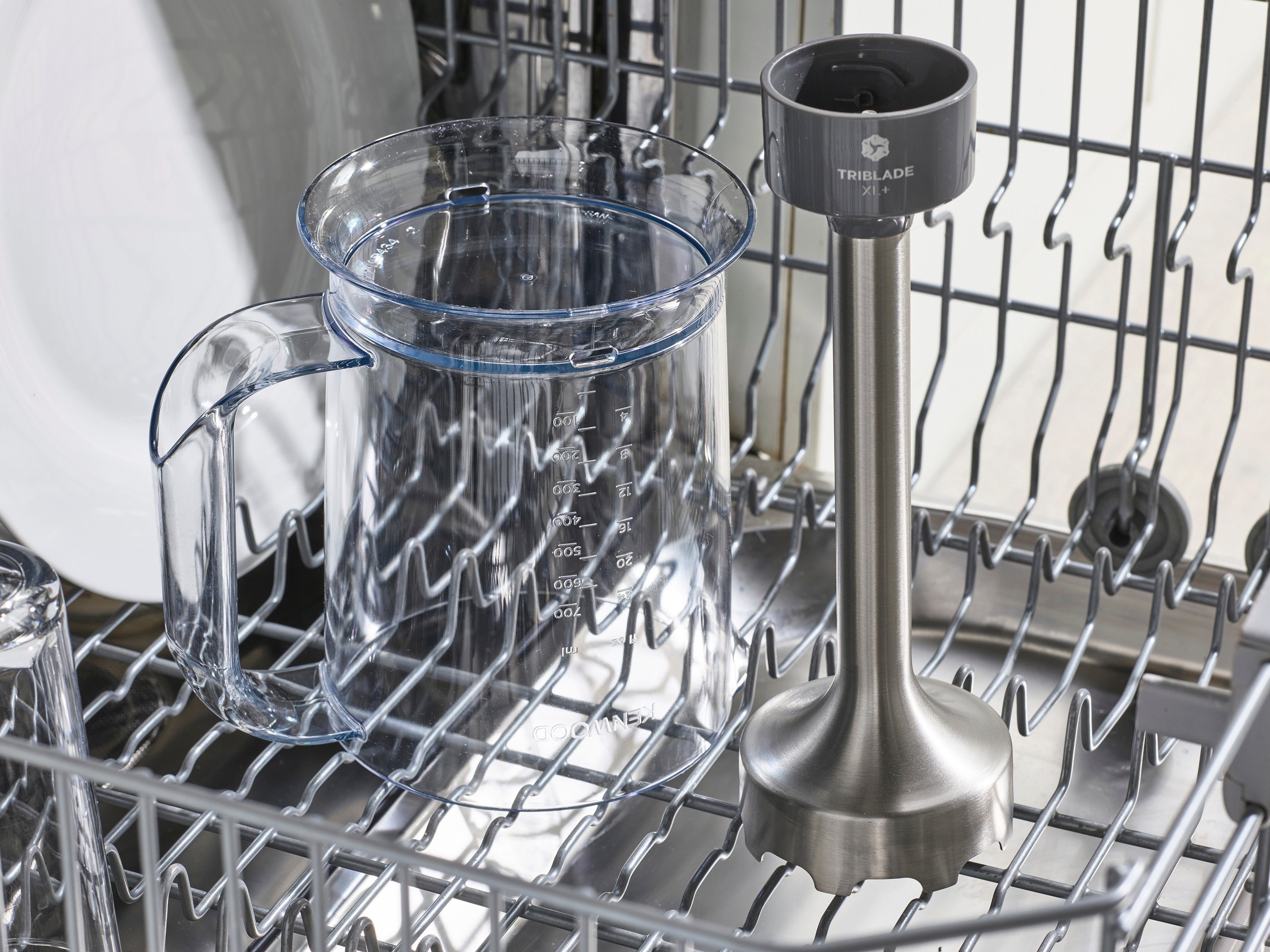 KENWOOD Staafmixer HBM60.307GY Triblade XL+