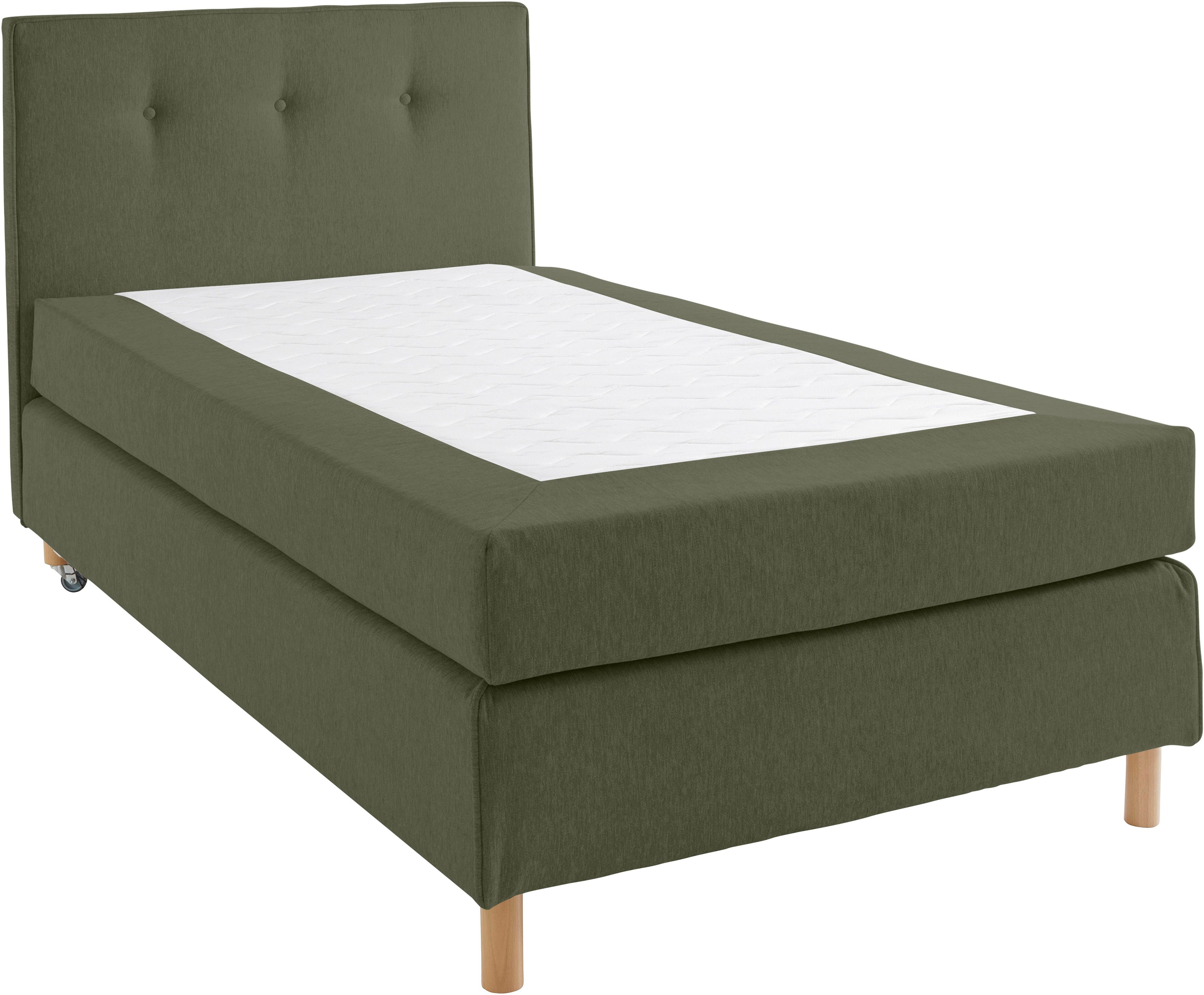 Home affaire Boxspring Heimatblick 100x200cm naar wens uitbreidbaar naar dubbel- en familiebest