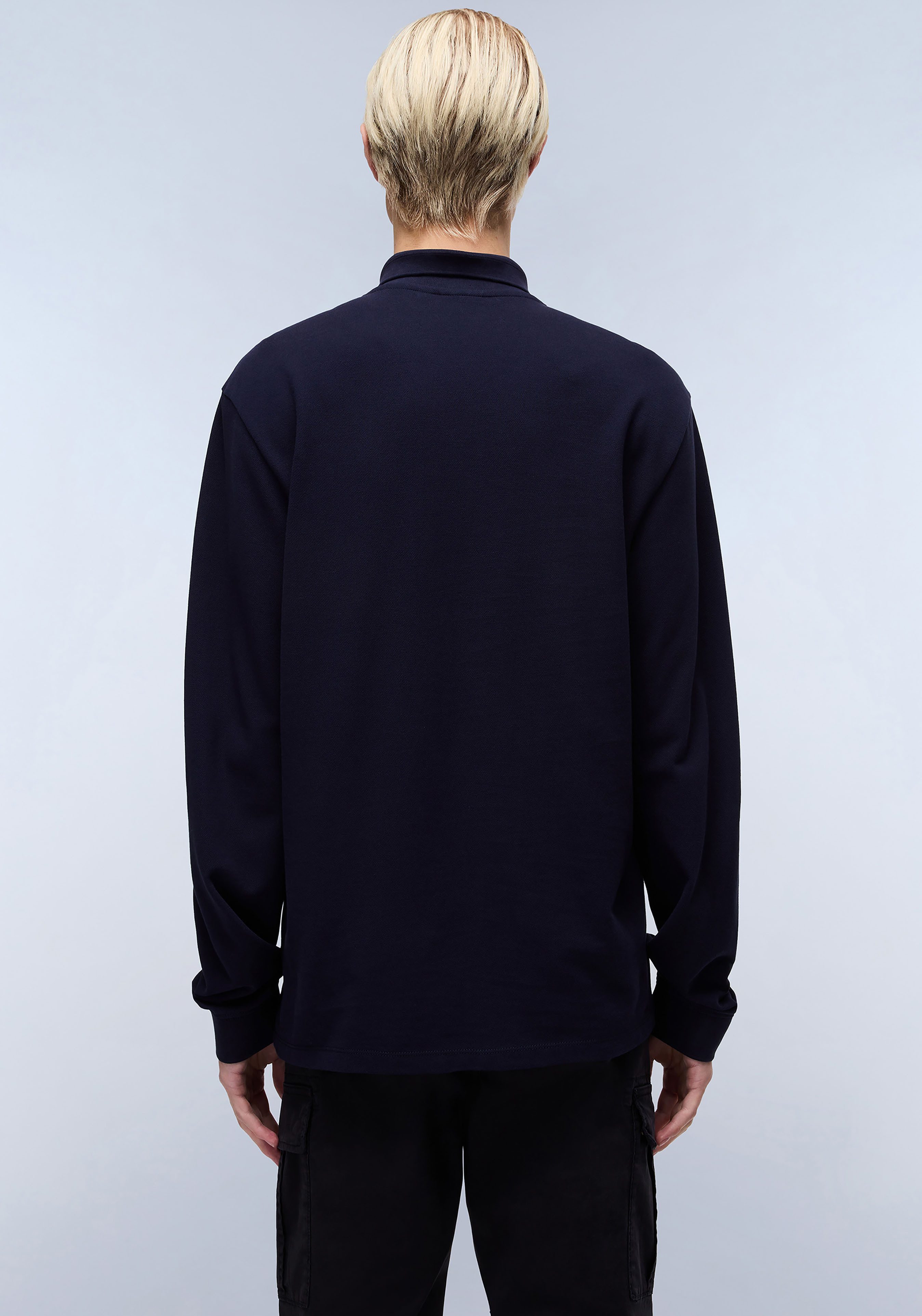Napapijri Poloshirt met lange mouwen EALIS LS 1 Met een ronde hals