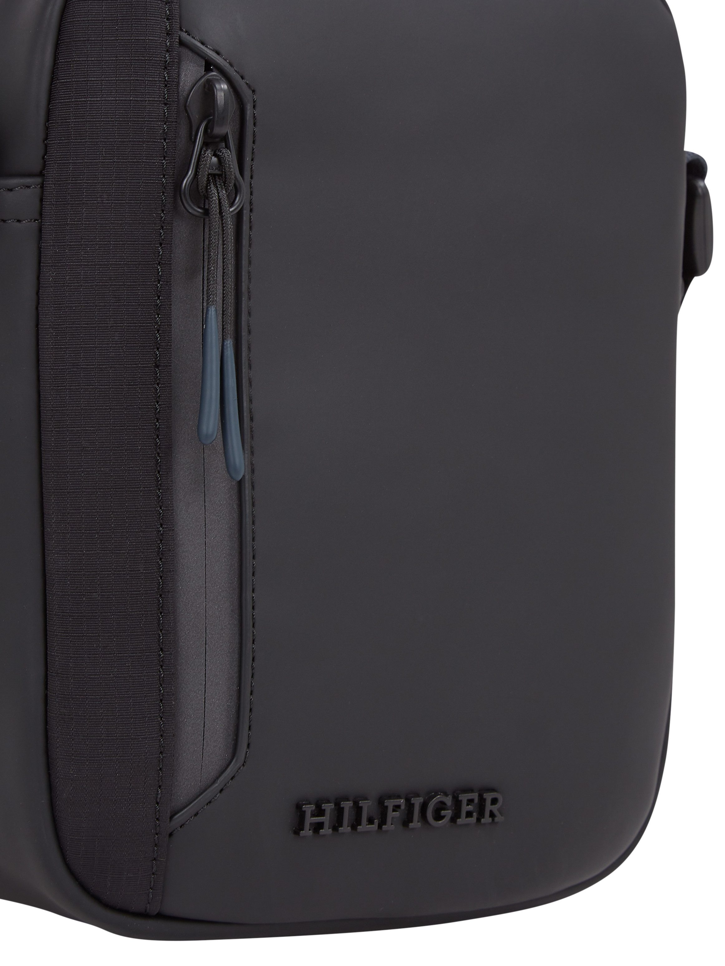 Tommy Hilfiger Schoudertas TH SEAONAL MINI REPORTER heren mini bag vrijetijds tas schoudertas met logo-opdruk