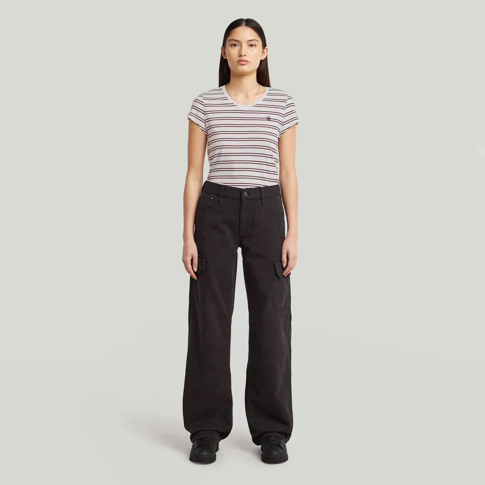 G-Star RAW Shirt met V-hals Eyben