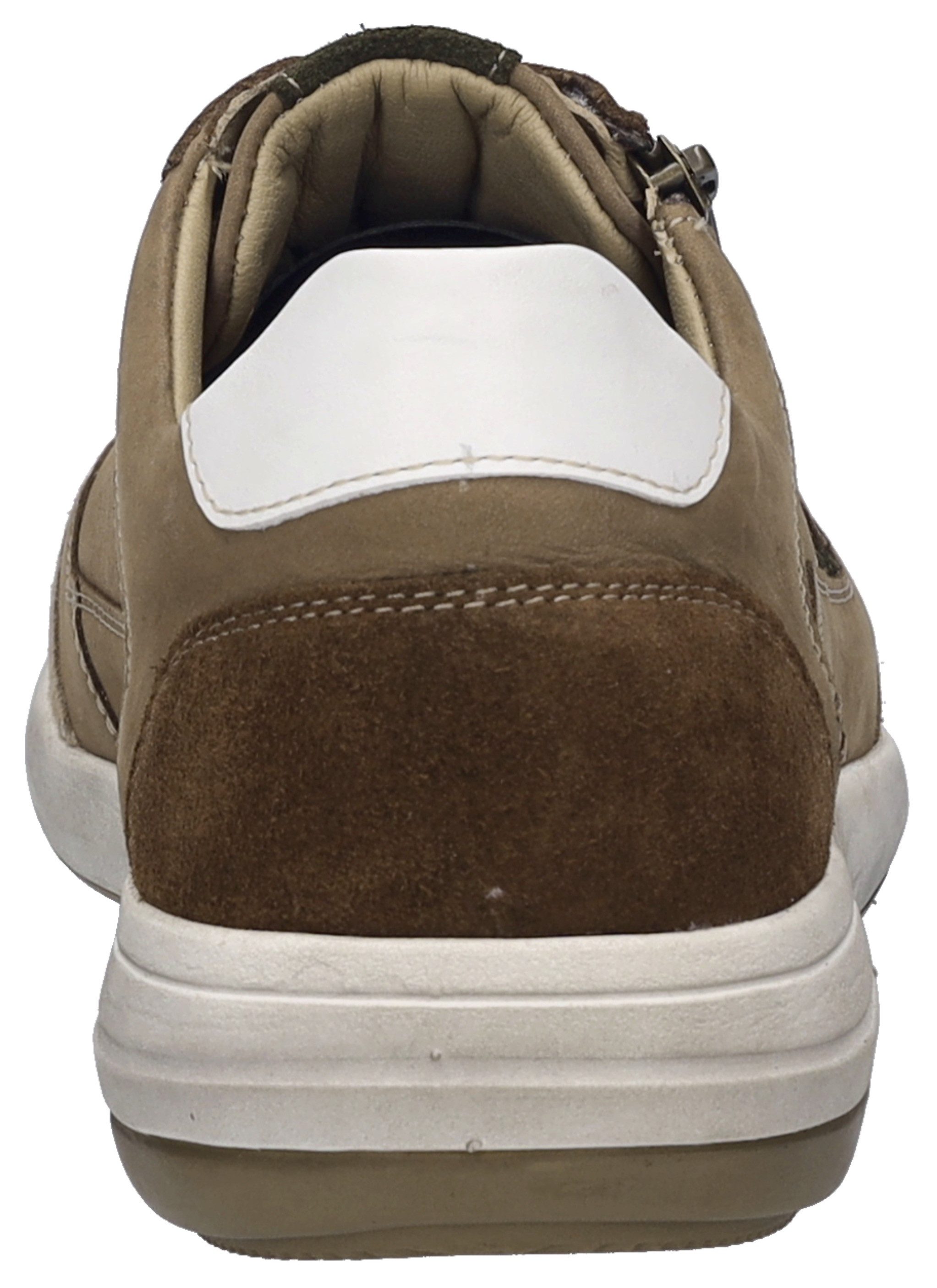 Josef Seibel Sneakers Enrico 33 , veterschoen, comfort-schoen, vrijetijdsschoen met rits
