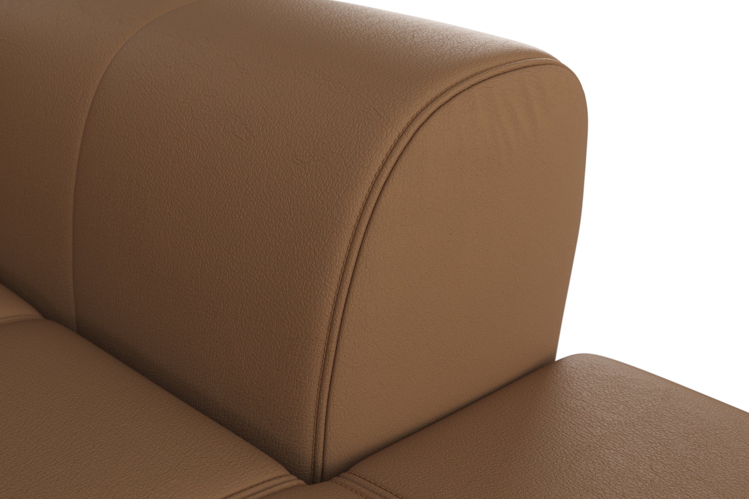 sit&more Zithoek Bendigo U-vorm inclusief zitdiepteverstelling, bodemvrijheid 12 cm, in 2 pootkleuren