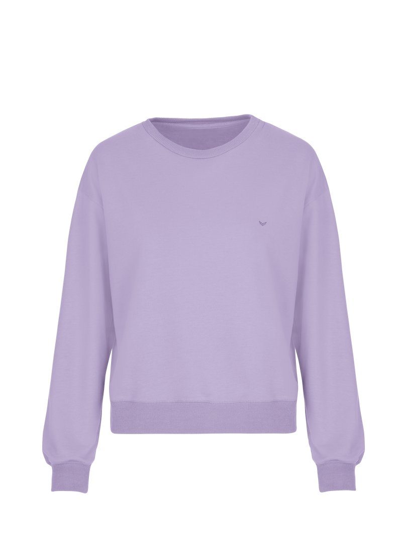 Trigema Sweatshirt TRIGEMA dun sweatshirt