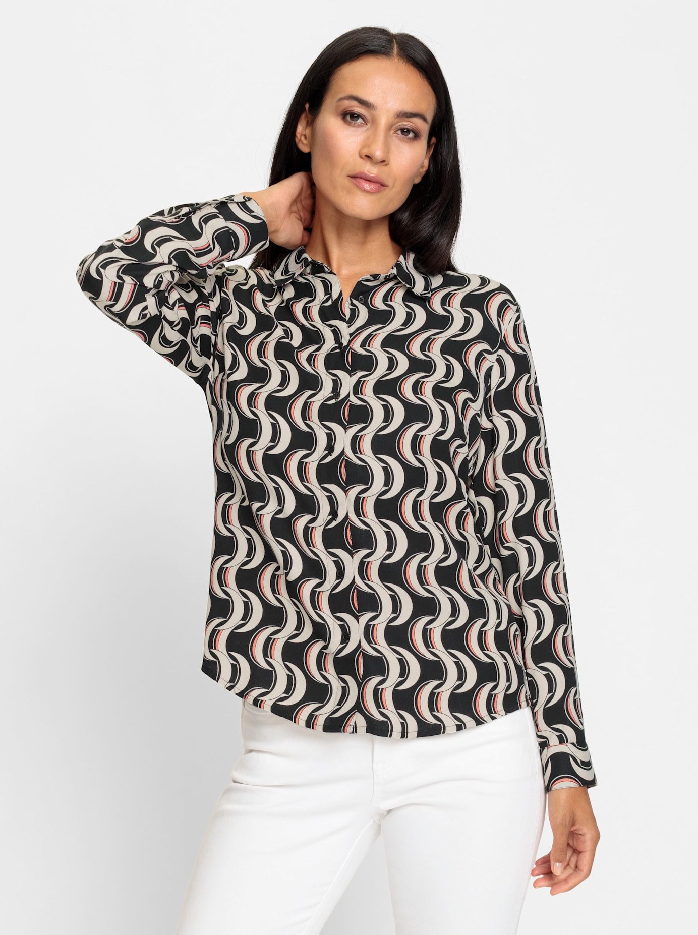 heine Blouse met lange mouwen