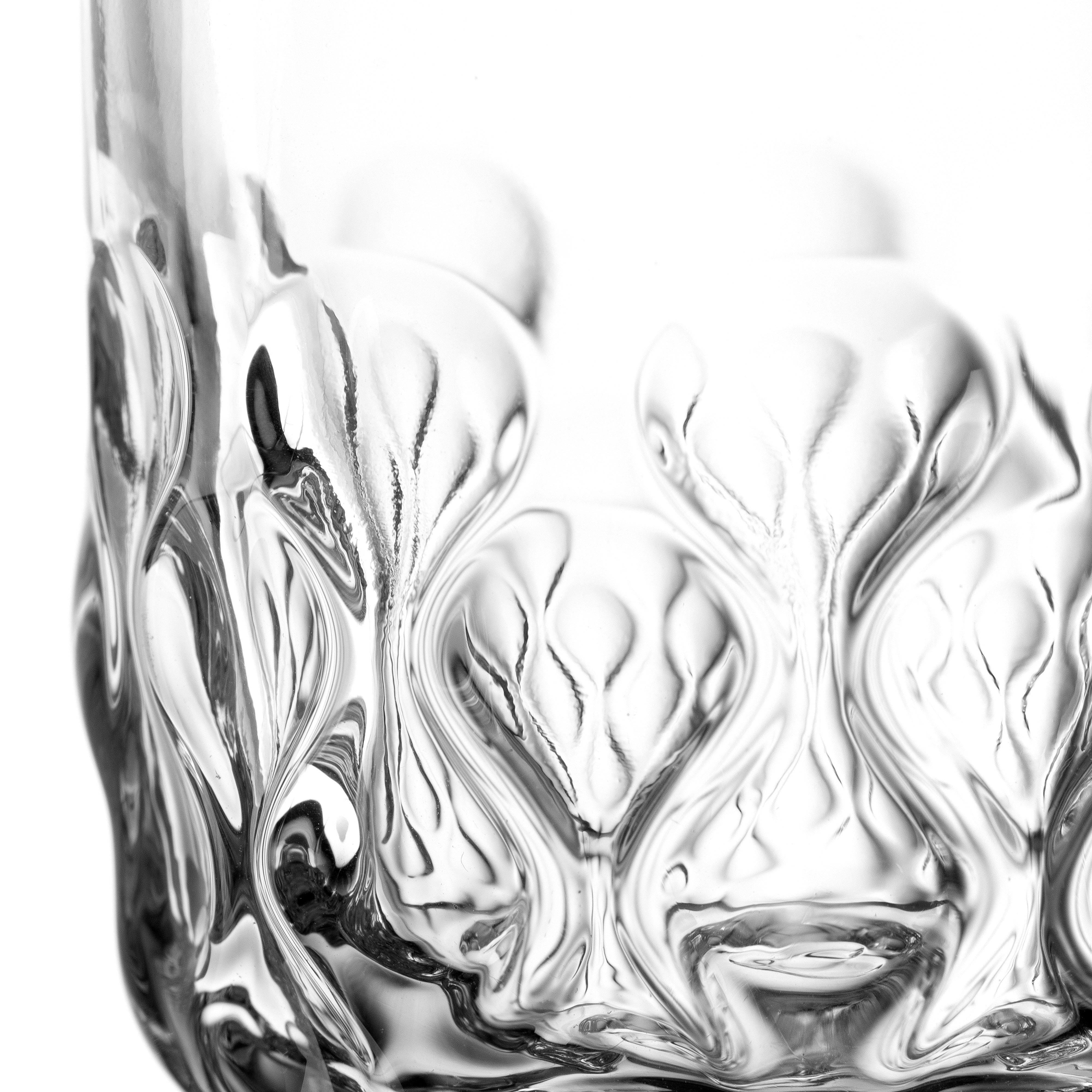 LEONARDO Espressoglas GOCCE, 90 ml, 6-stuks set 2. variant, met druppelrelief (set)