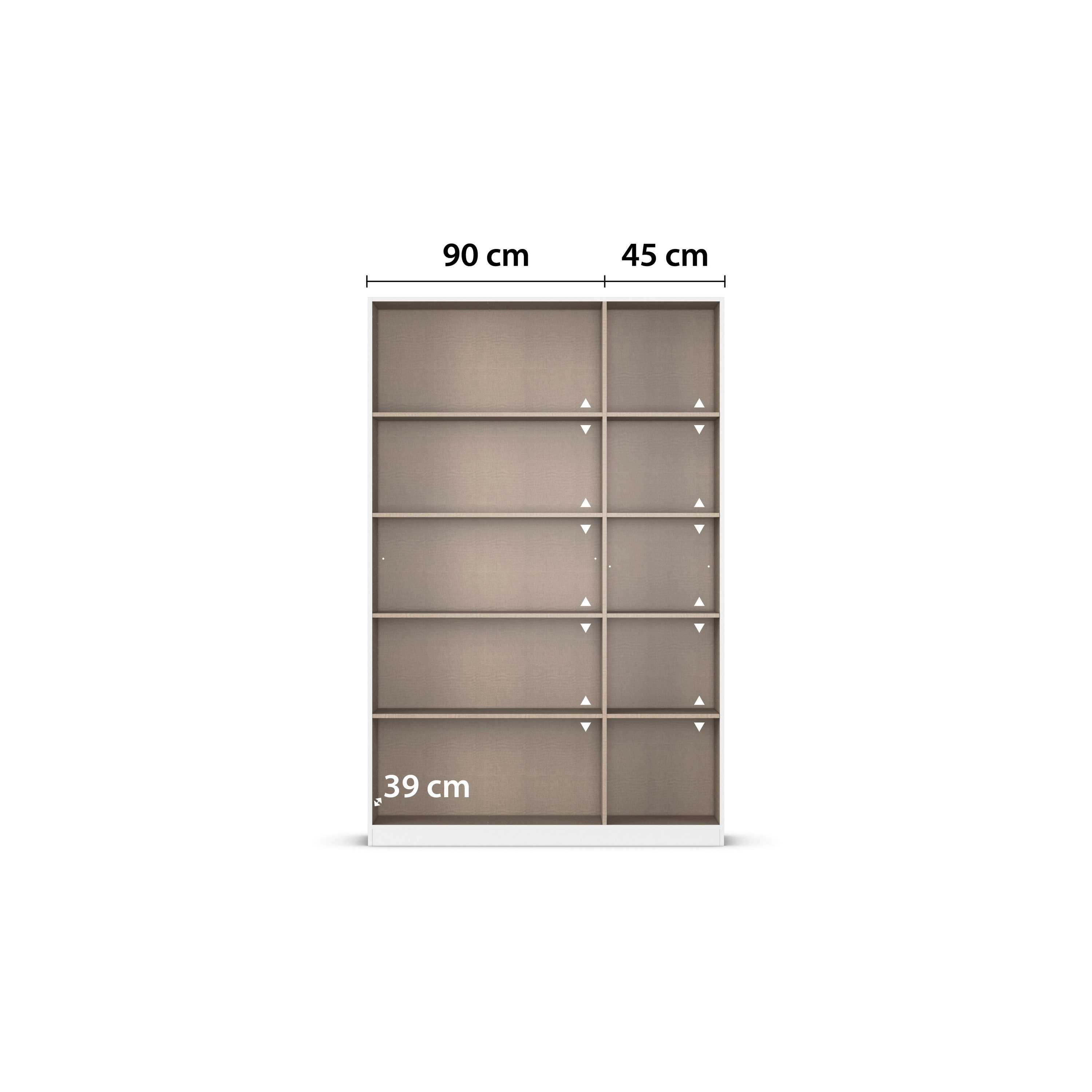 rauch Draaideurkast Kledingkast Kast Garderobe Slaapkamerkast ACERO Spiegelfront in moderne loft-look MADE IN GERMANY