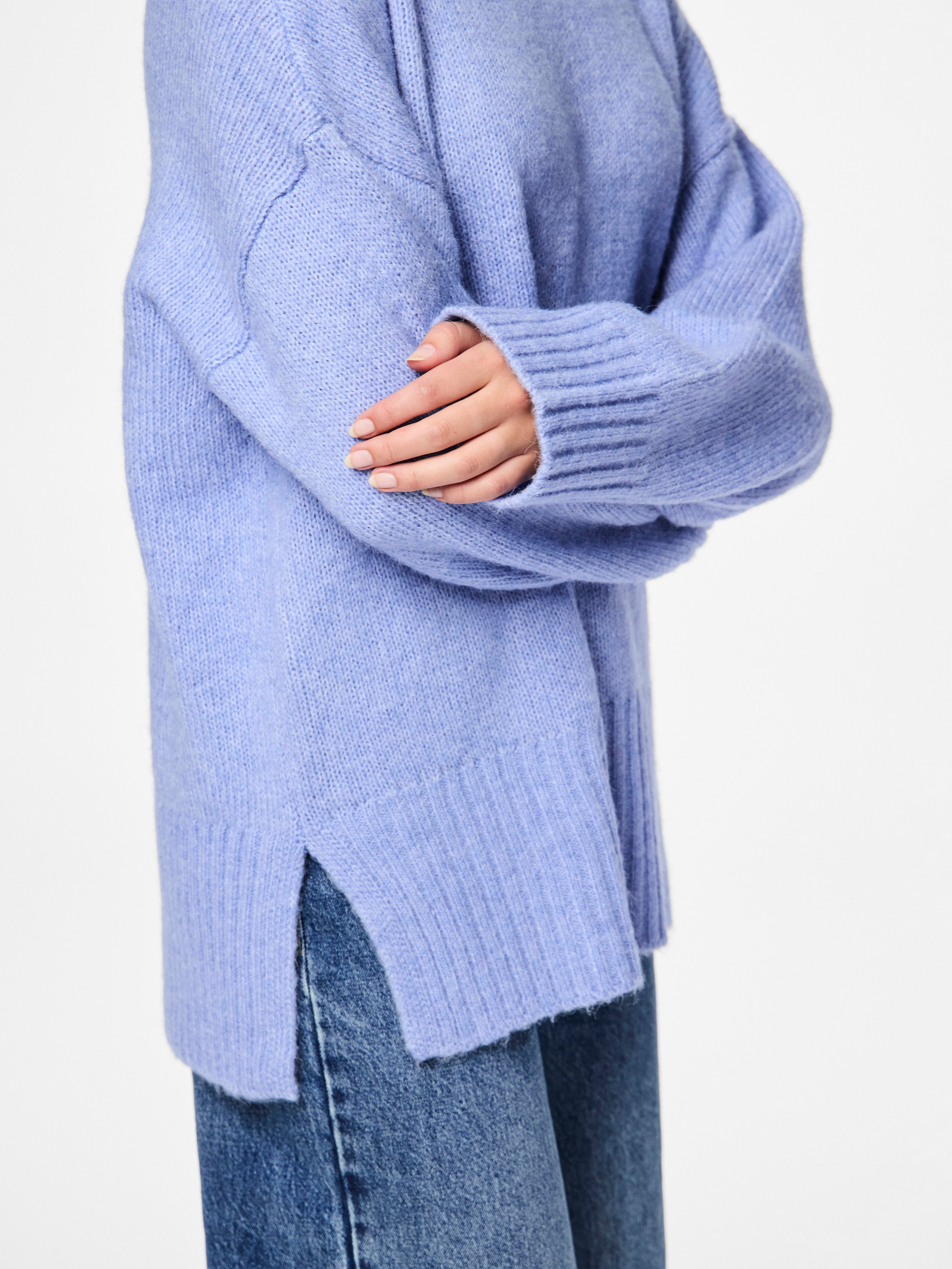 pieces Trui met ronde hals PCNANCY LS LOOSE O-NECK KNIT NOOS BC