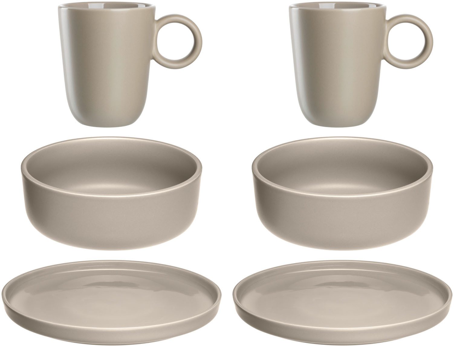 LEONARDO Servies ROMA, Servies(set, 6-delig)