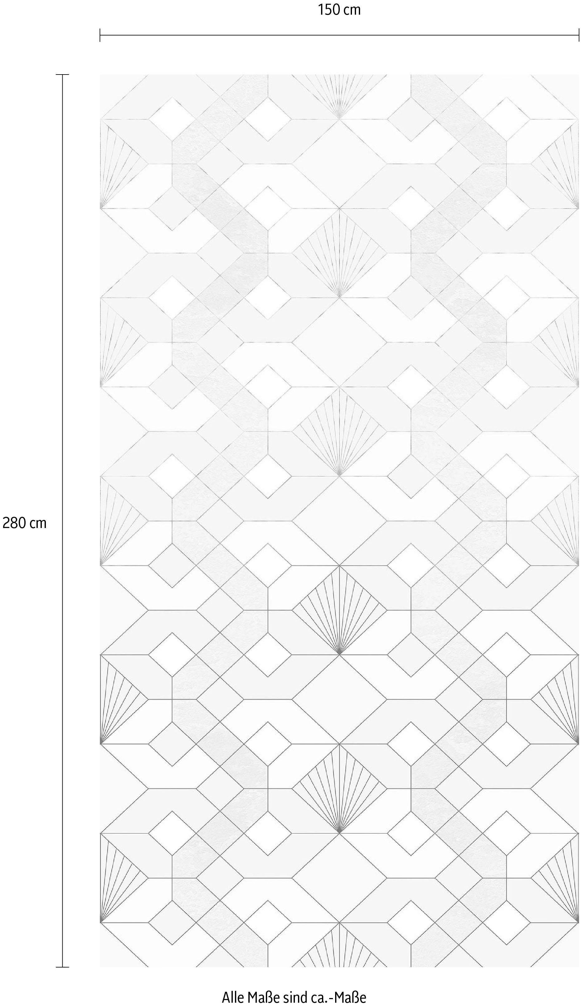 Komar Vliesbehang Coquilles 150x280 cm (breedte x hoogte)