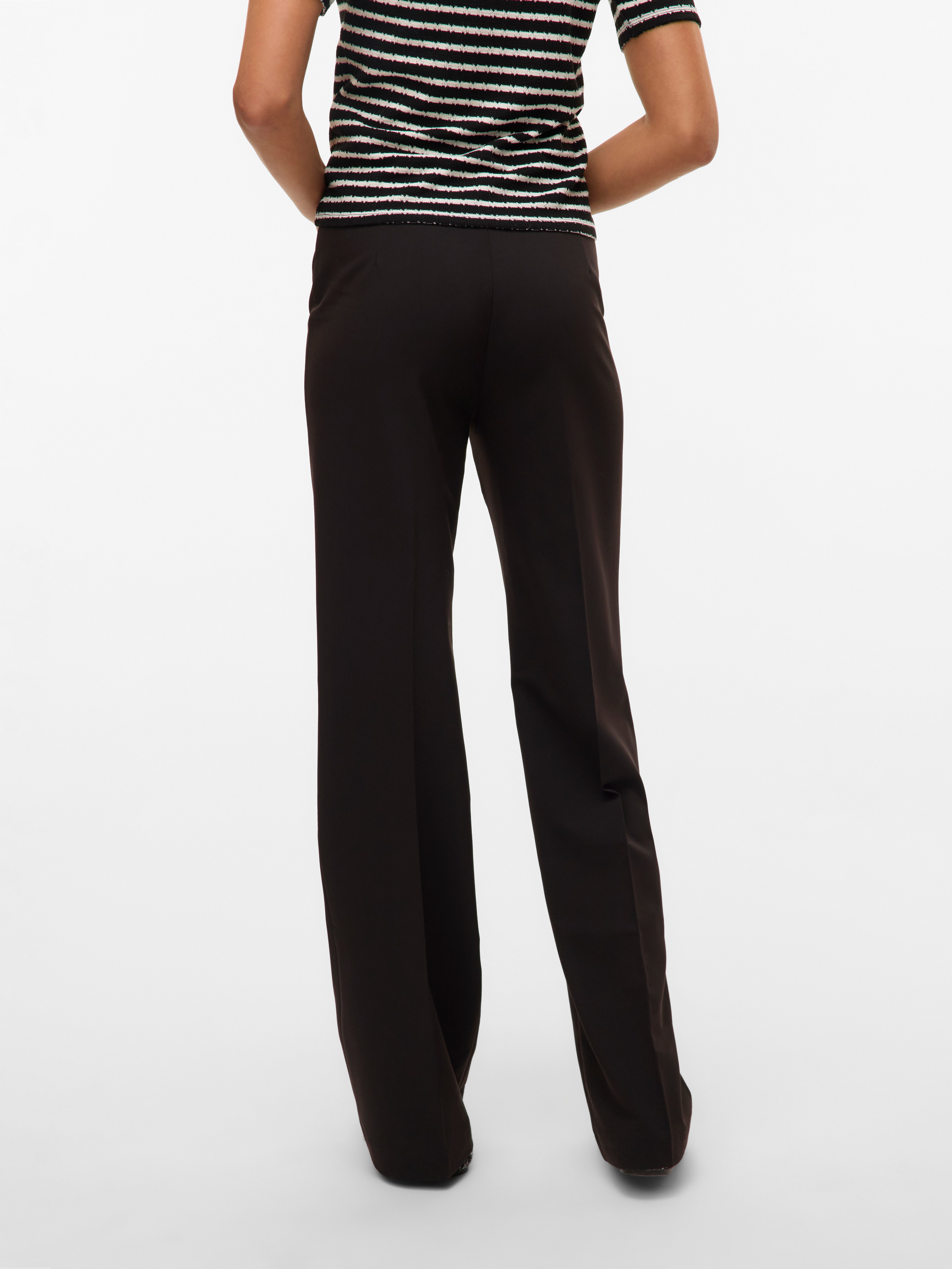 Vero Moda Pantalon VMTEXAS MW STRAIGHT PANT NOOS