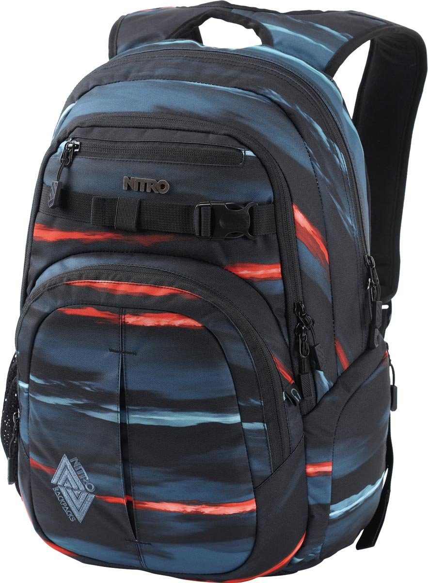 NITRO Schoolrugzak CHASE Casual rugzak, rugzak voor vrijetijd, school, werk en reis kinderen rugzakken multicolor
