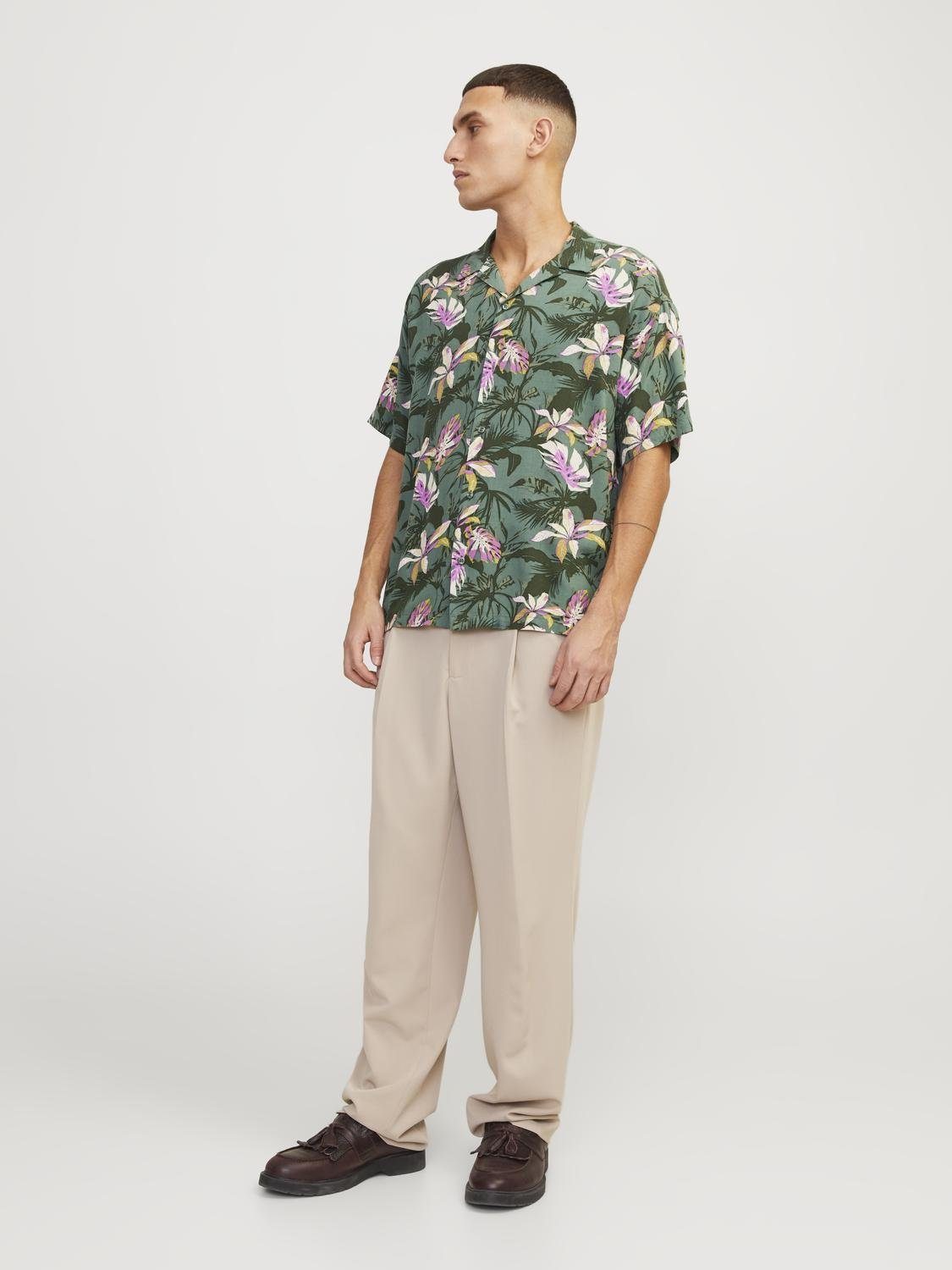 Jack & Jones Hawaï-overhemd JORLUKE TAMPA AOP SHIRT SS SN