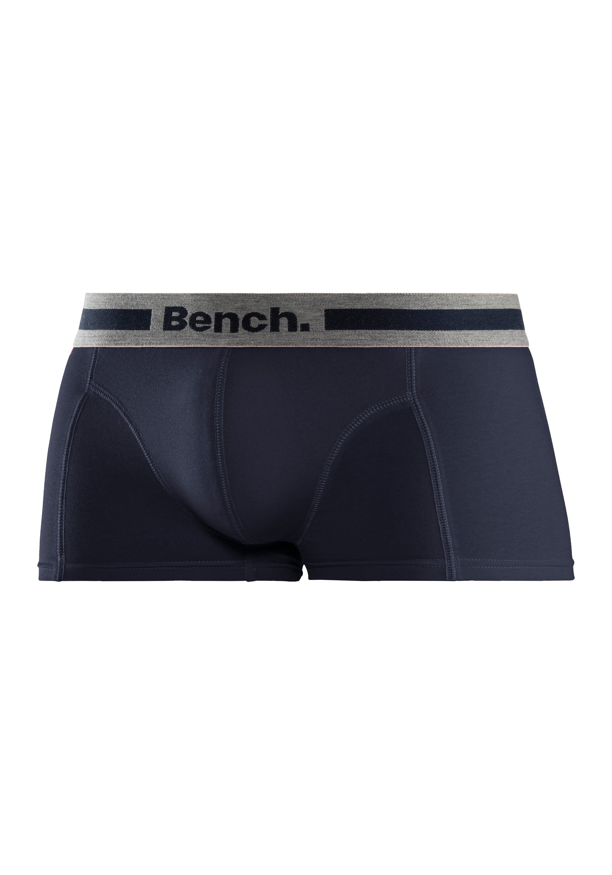 Bench. Hipster strak zittende boxershorts van katoenmix (set, 4 stuks)