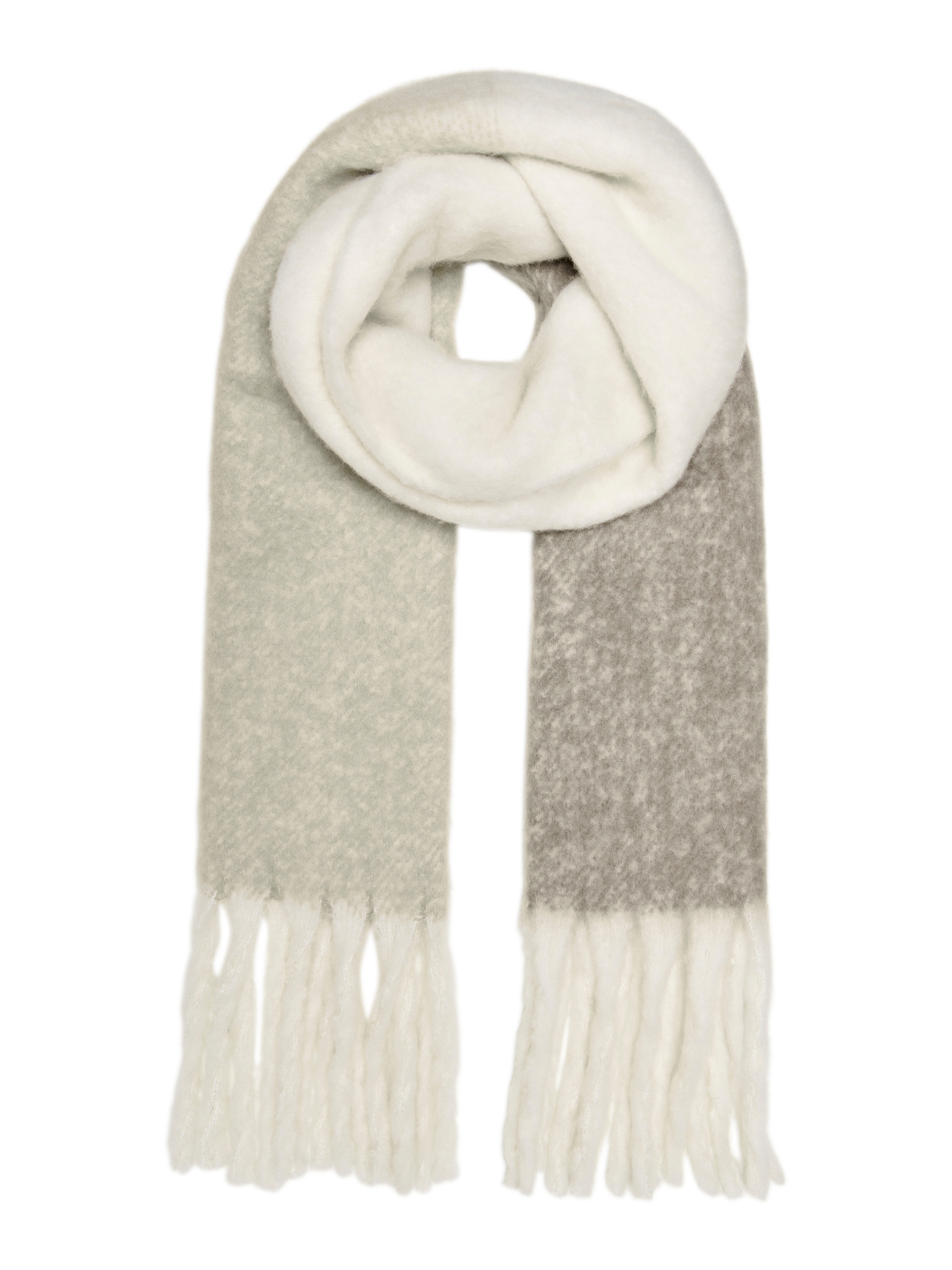 Only Gebreide sjaal ONLBONNIE LIFE LONG FRINGED SCARF CC