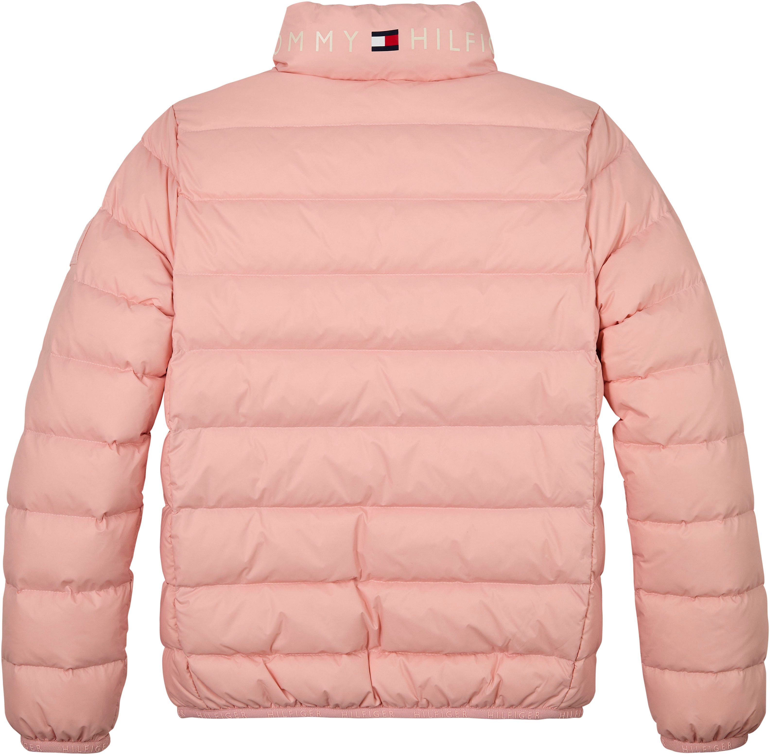 Tommy Hilfiger Gewatteerde jas U ESSENTIAL LIGHT DOWN JACKET Kinderen tot 16 jaar met logostiksel
