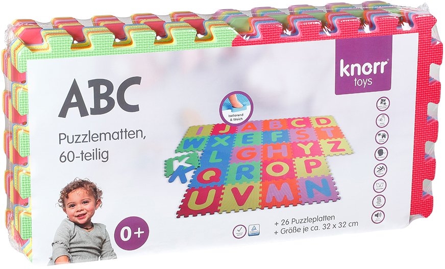 Aan boord Bedachtzaam voering Knorrtoys® Puzzel Alfabet Puzzelmat, vloerpuzzel online kopen | OTTO
