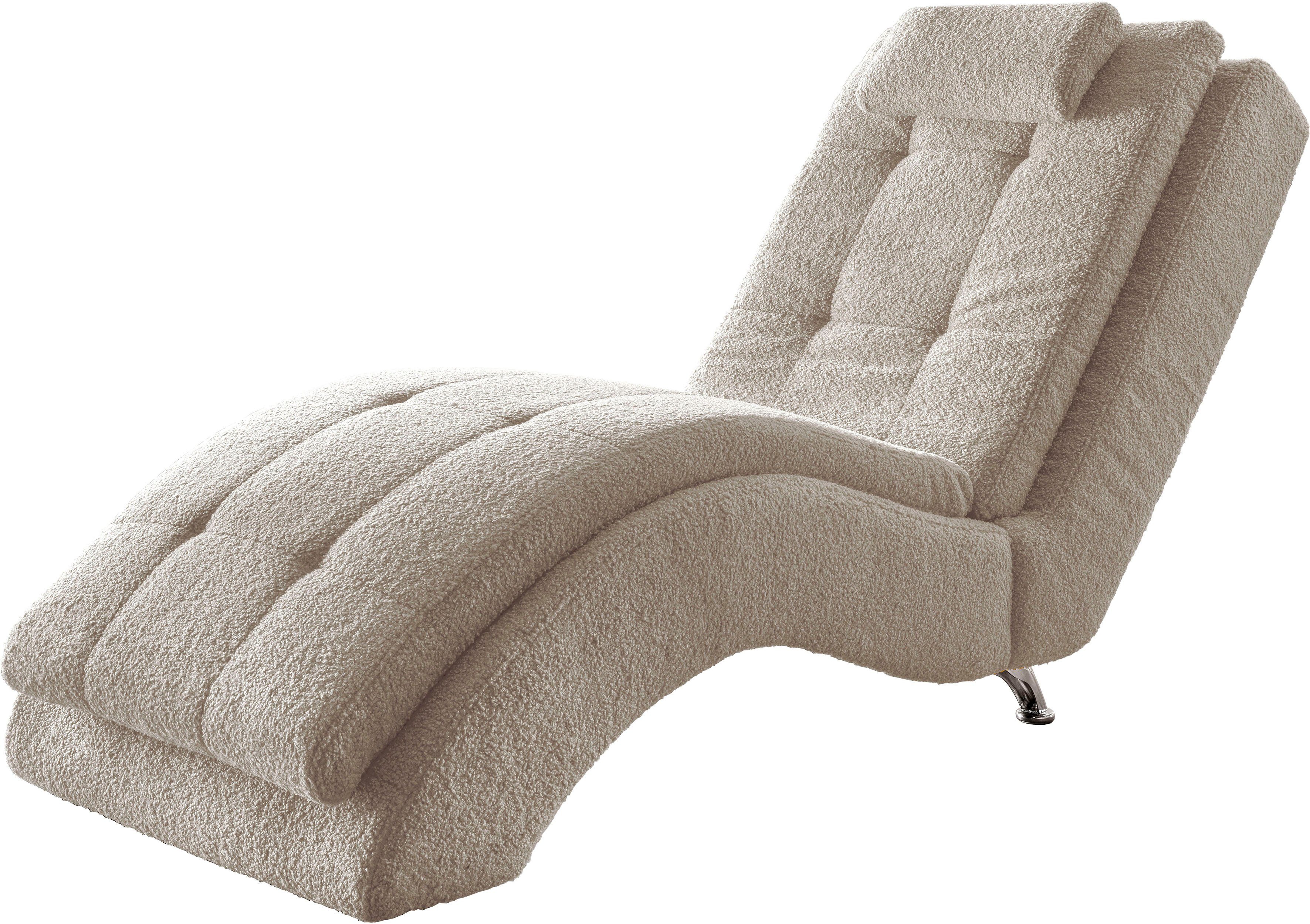 Home affaire Relaxstoel Vengo2 met hoofdkussen, matten-look op romp