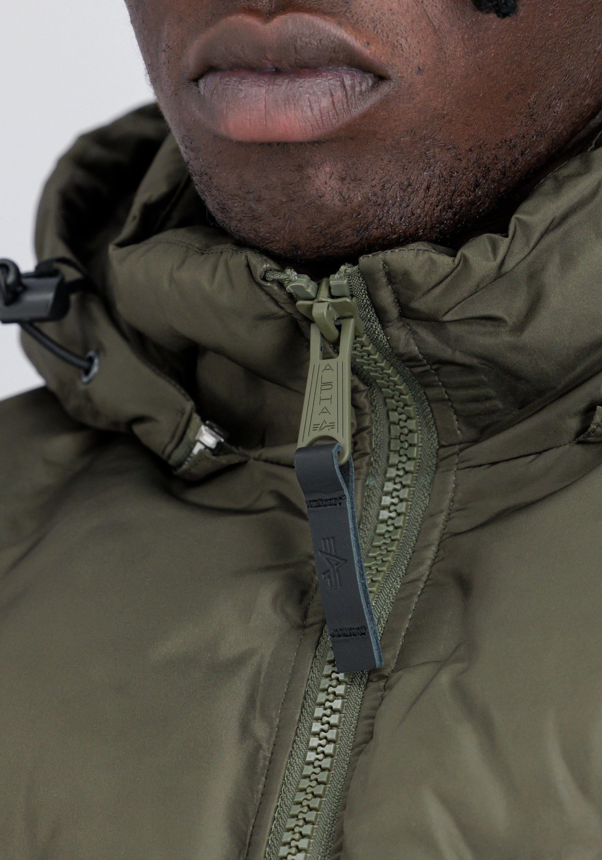 Alpha Industries Winterjack Alpha Industries Men - Cold Weather Jackets Hooded Logo Puffer