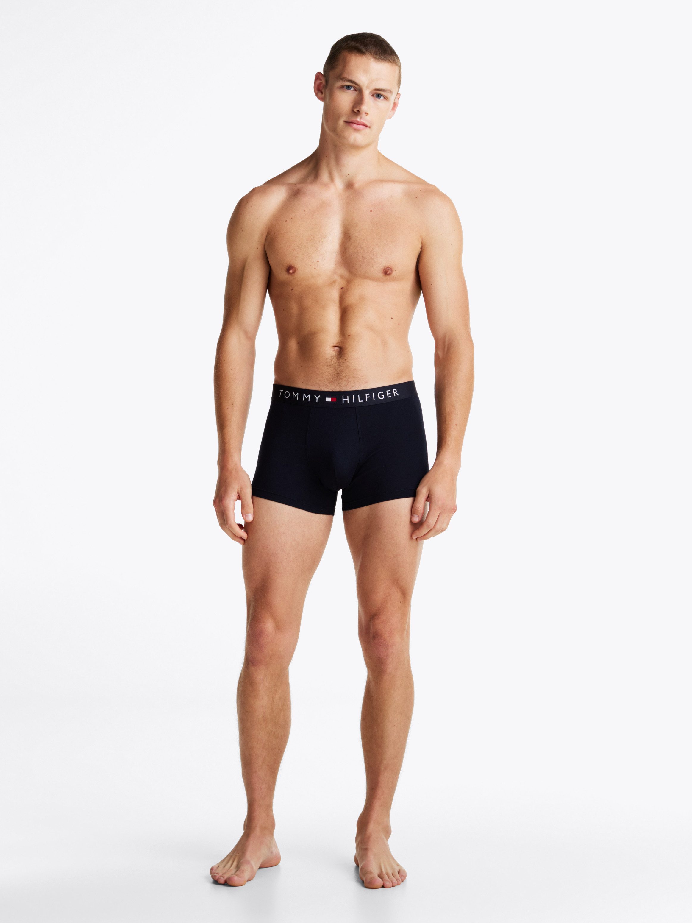 Tommy Hilfiger Underwear Trunk 3P TRUNK WB met logoband (3 stuks)
