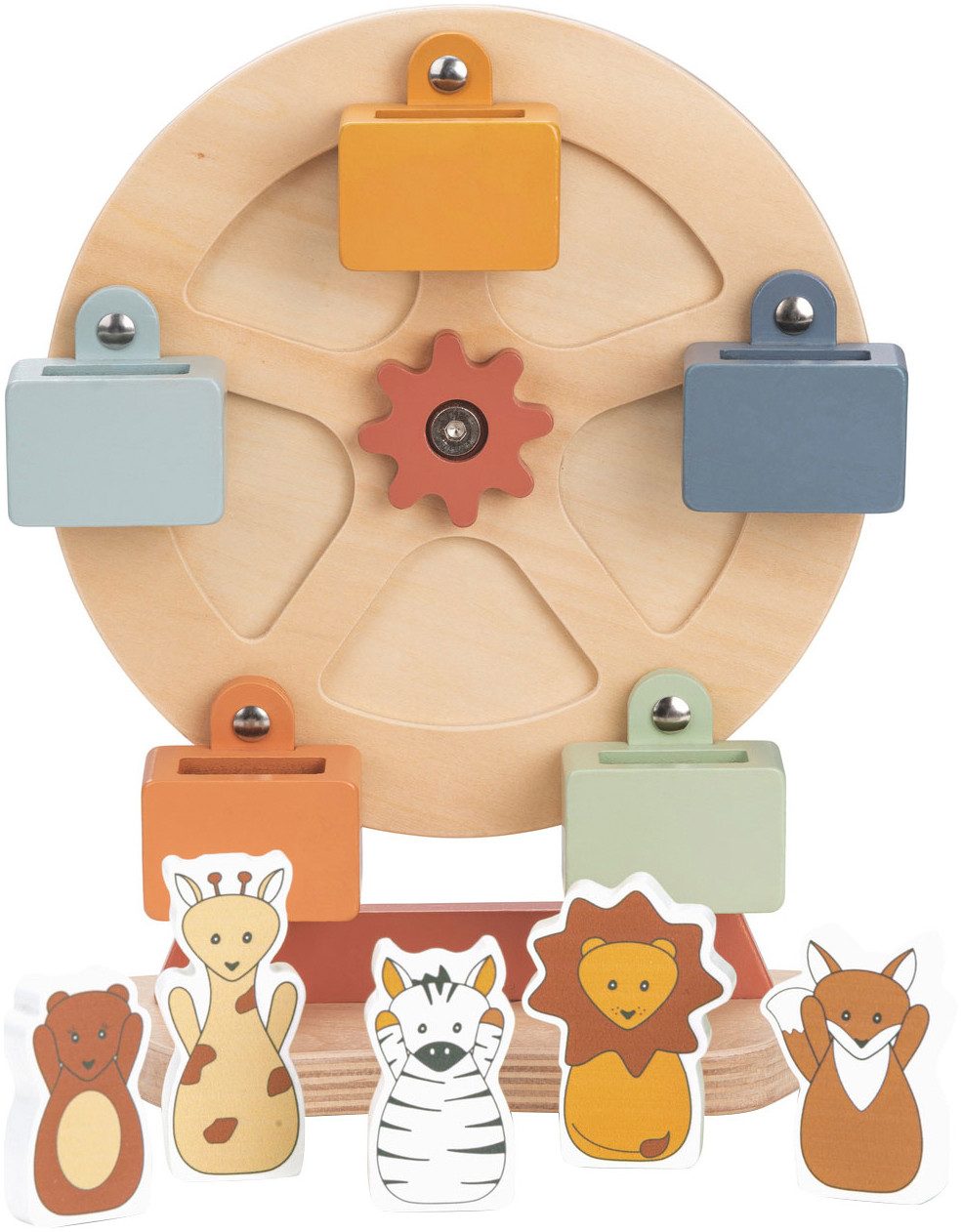 Hauck Grijpspeeltje Play Fun Fair S, hauck Animals voor hauck play tray, fsc® - beschermt bossen wereldwijd
