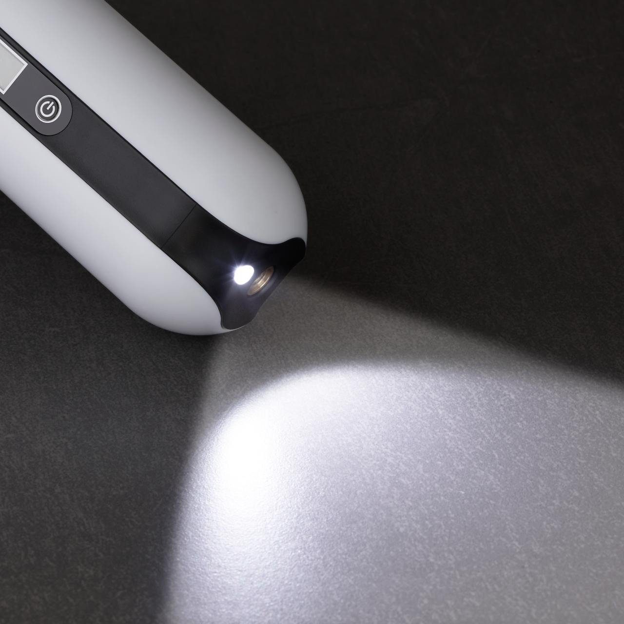 Fischer Accu-luchtpompje Accu-compressor inclusief powerbank